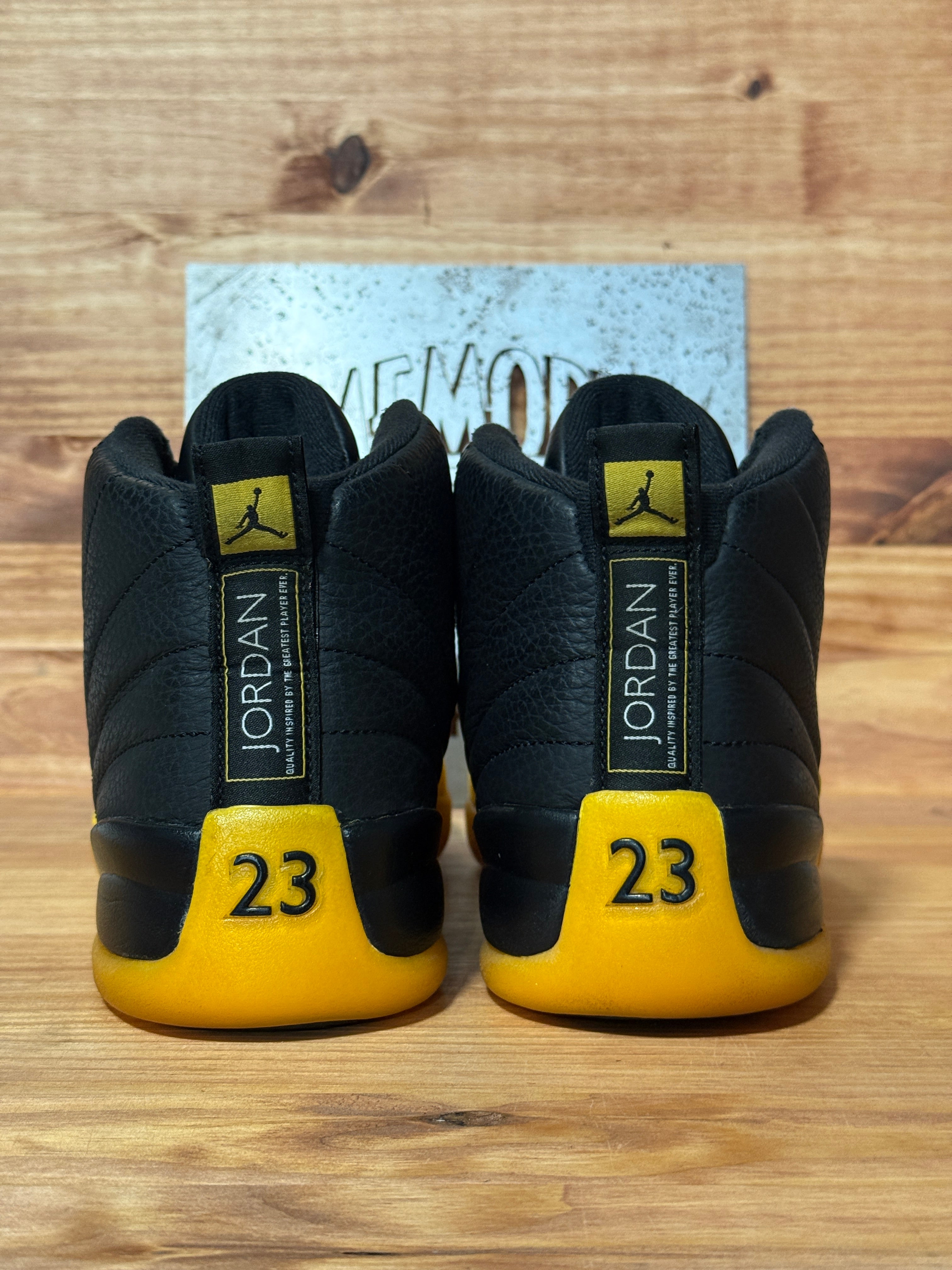 Jordan 12 Retro Black University Gold