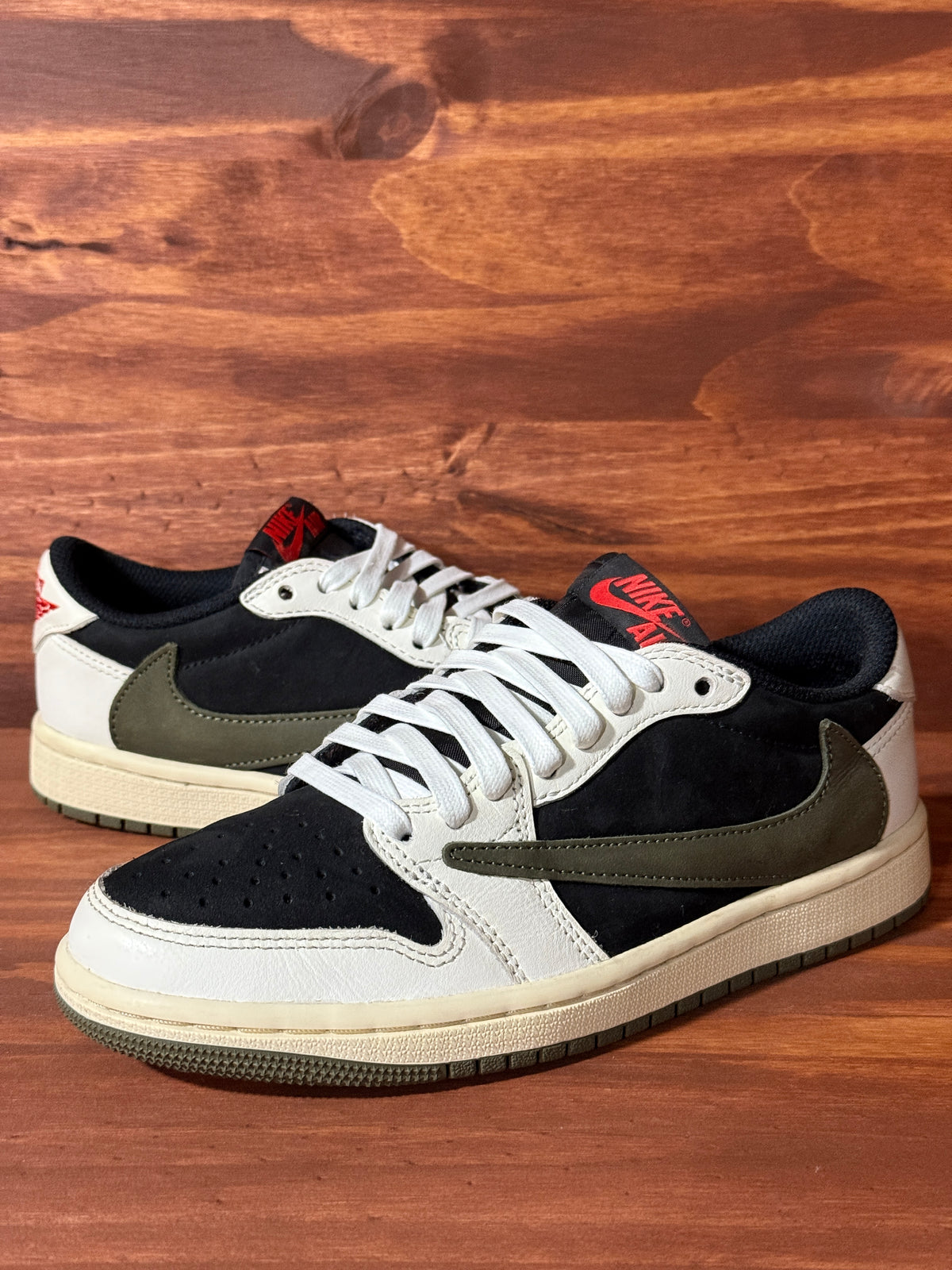 Jordan 1 Retro Low OG SP Travis Scott Olive (Women's)