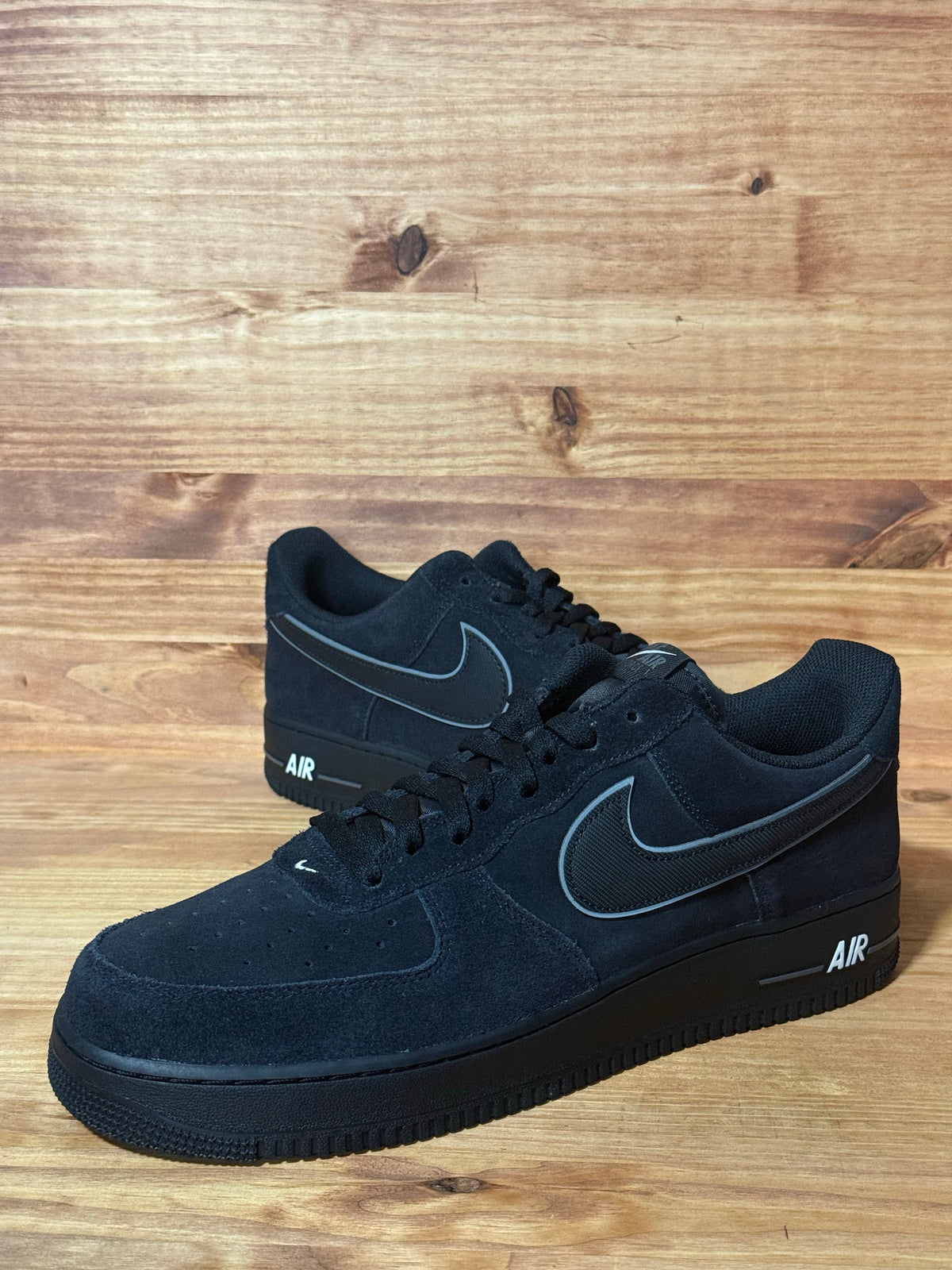 Nike Air Force 1 Low '07 LV8 Black Iron Grey - Size 14