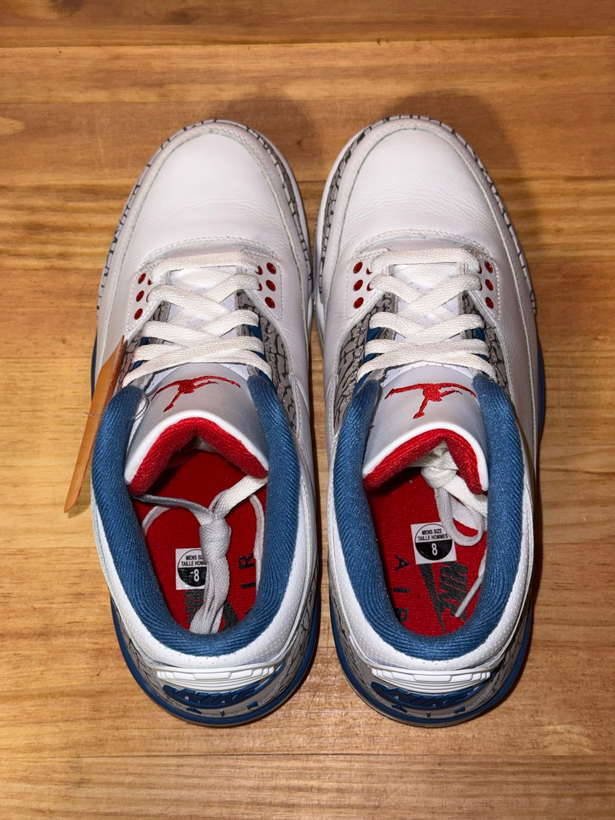 Jordan 3 Retro True Blue (2026) - Size 8