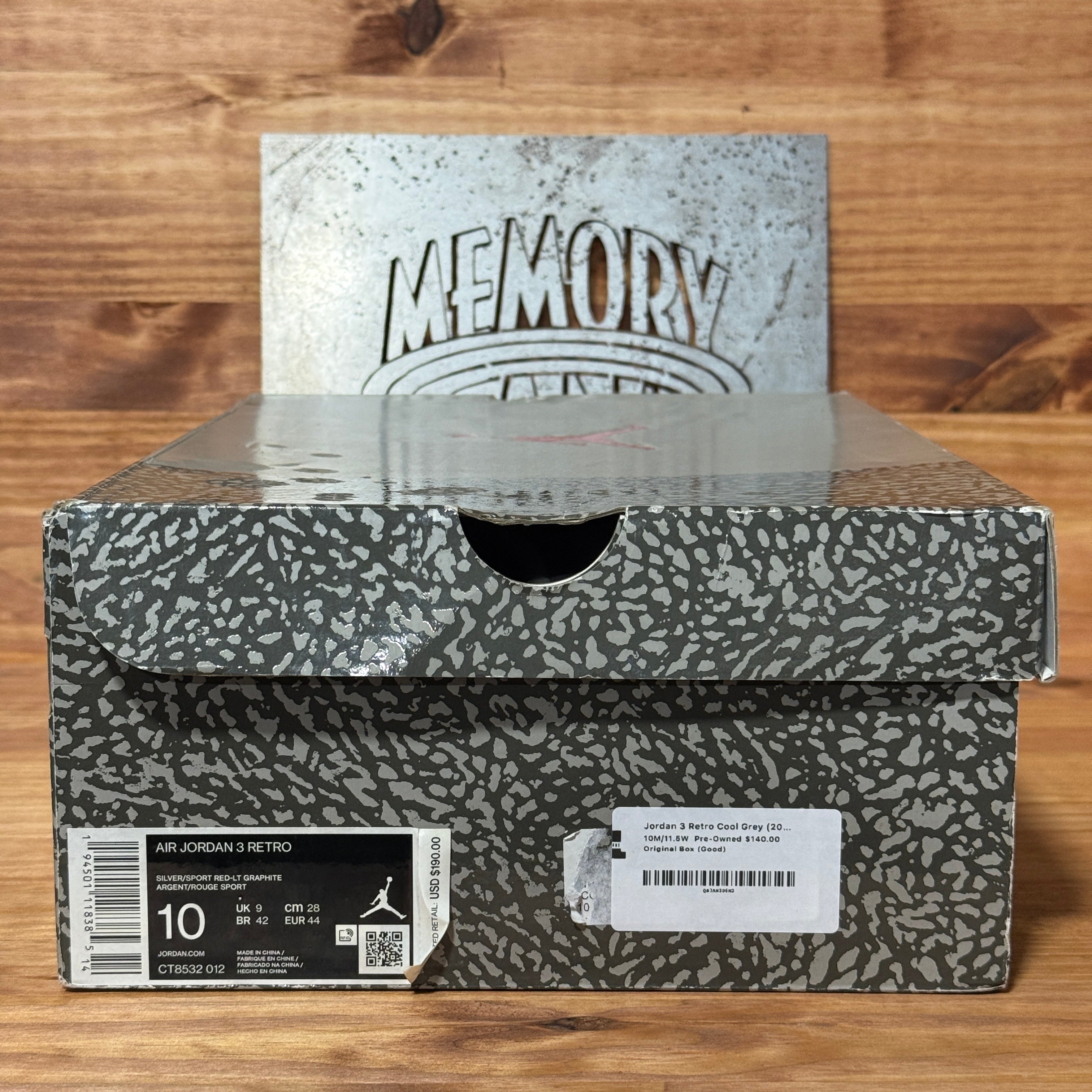 Jordan 3 Retro Cool Grey (2021)