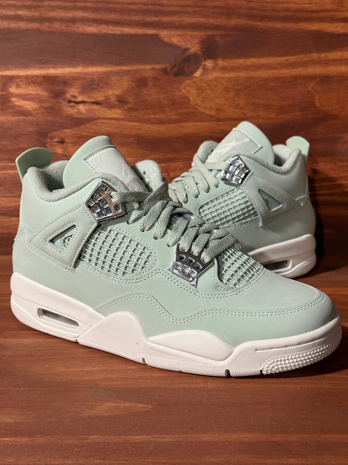 Jordan 4 Retro Seafoam Sail (Women's)