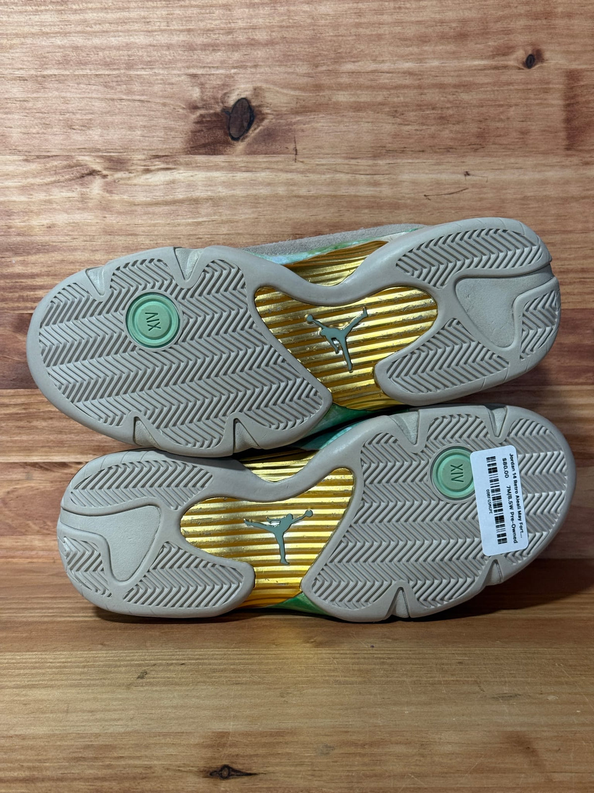 Jordan 14 Retro Aleali May Fortune (Women's) - Size 7M