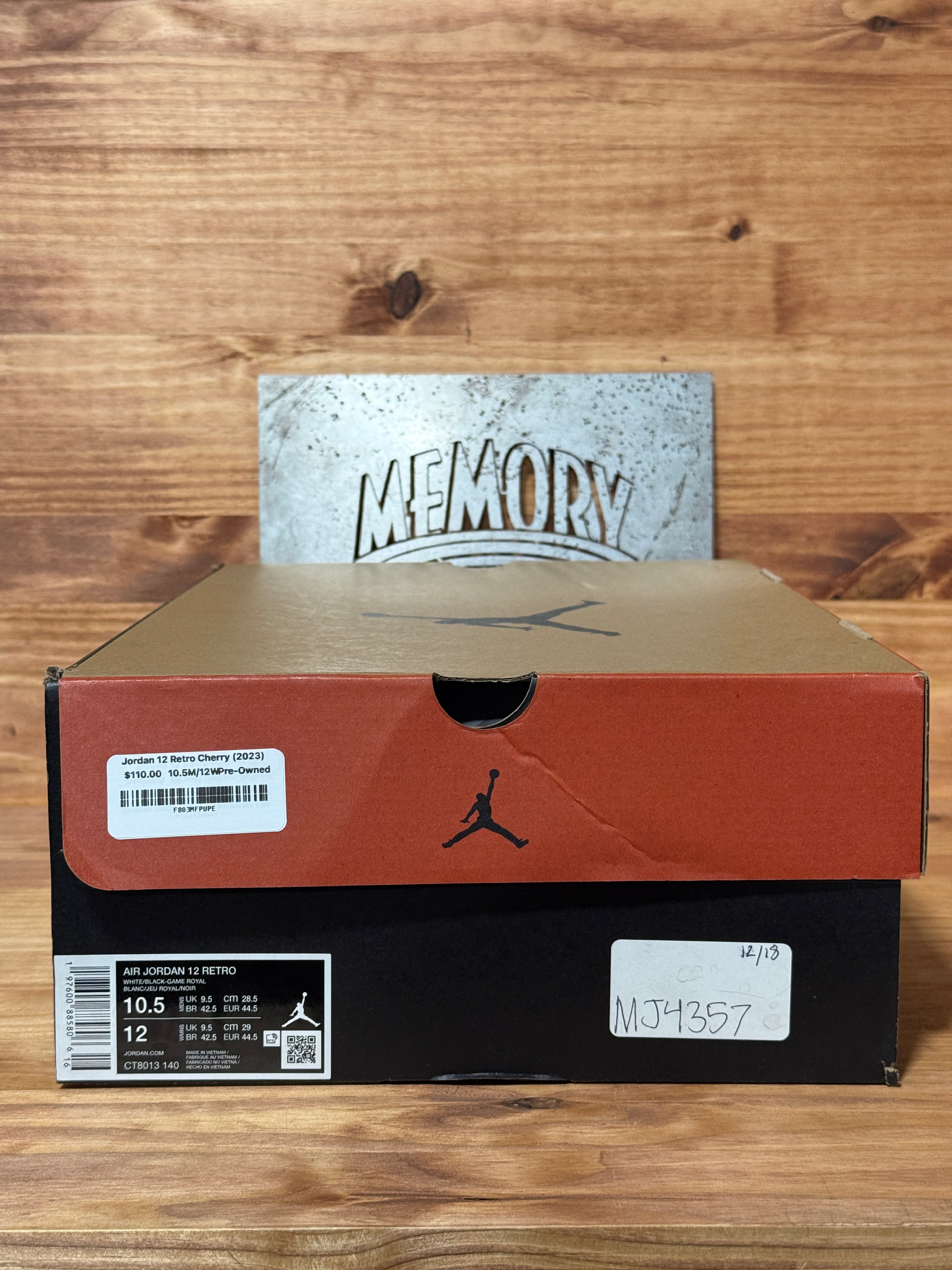 Jordan 12 Retro Cherry (2023)