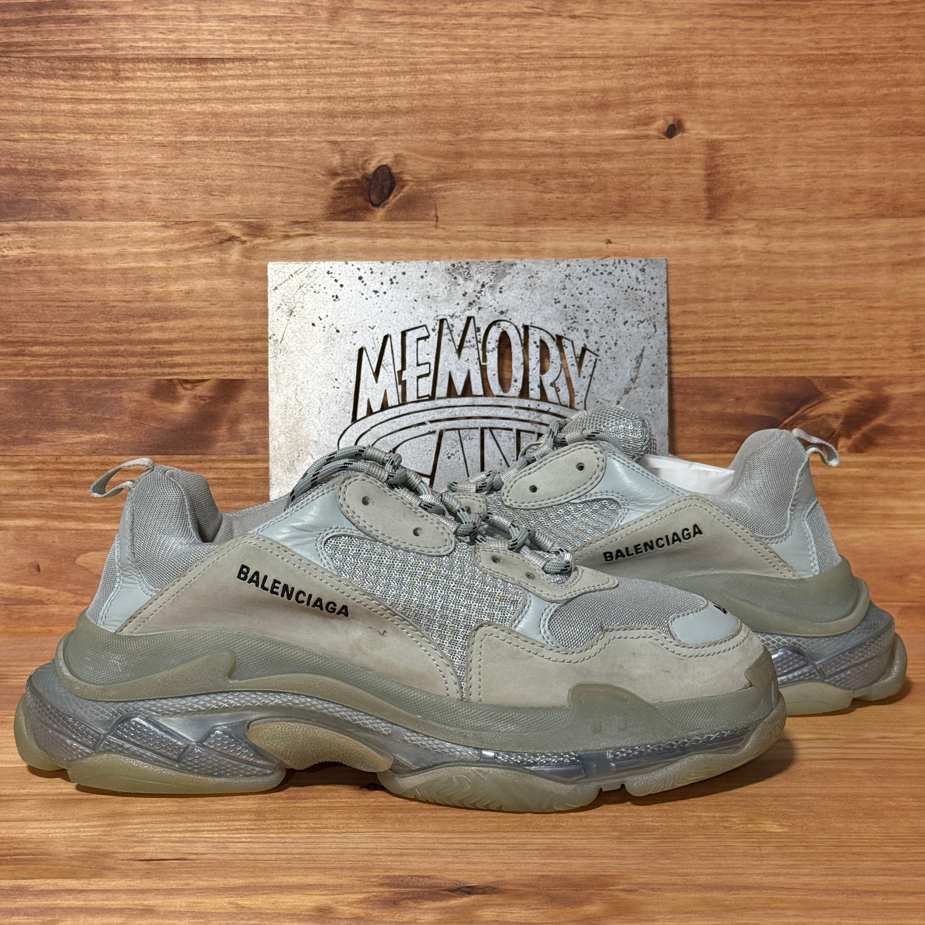 Balenciaga Triple S Clear Sole Gray