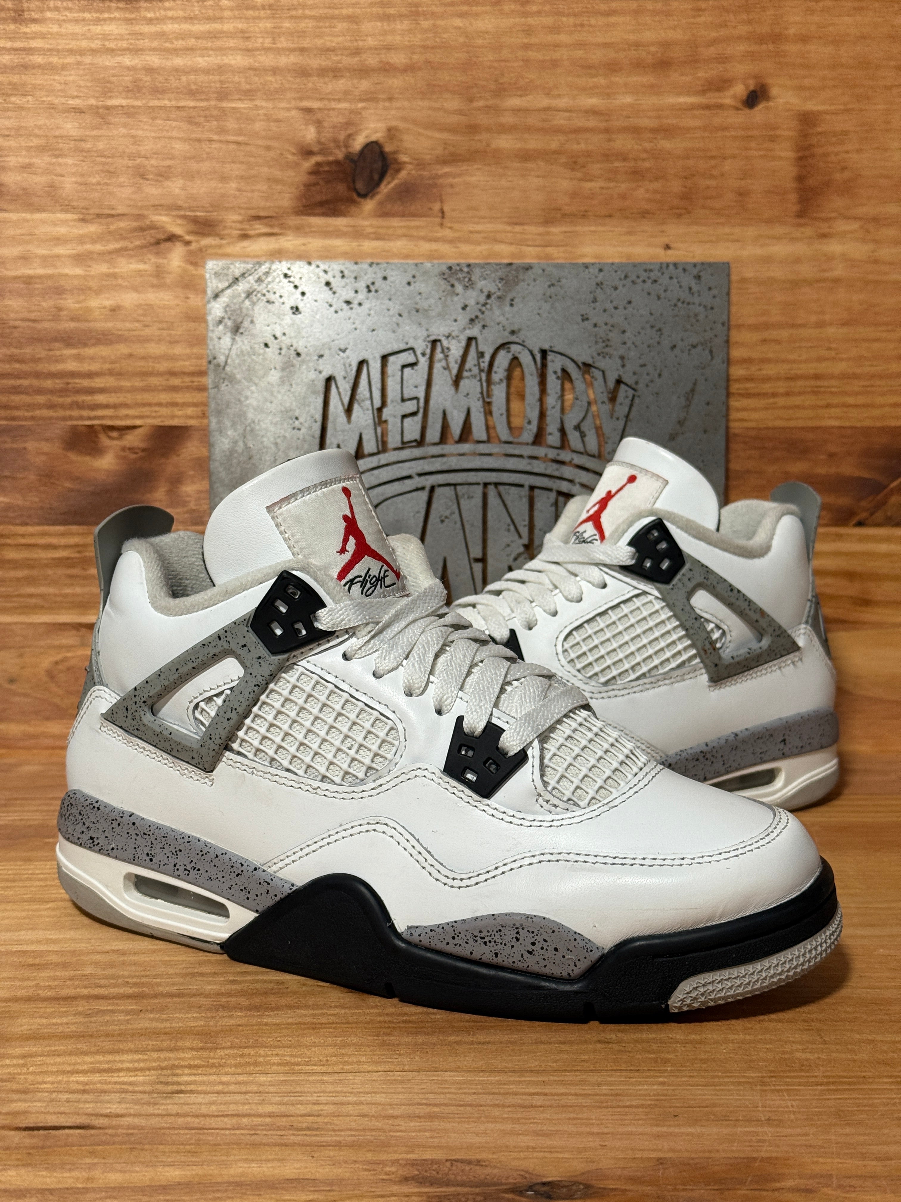 Jordan 4 Retro White Cement (2025) (GS)