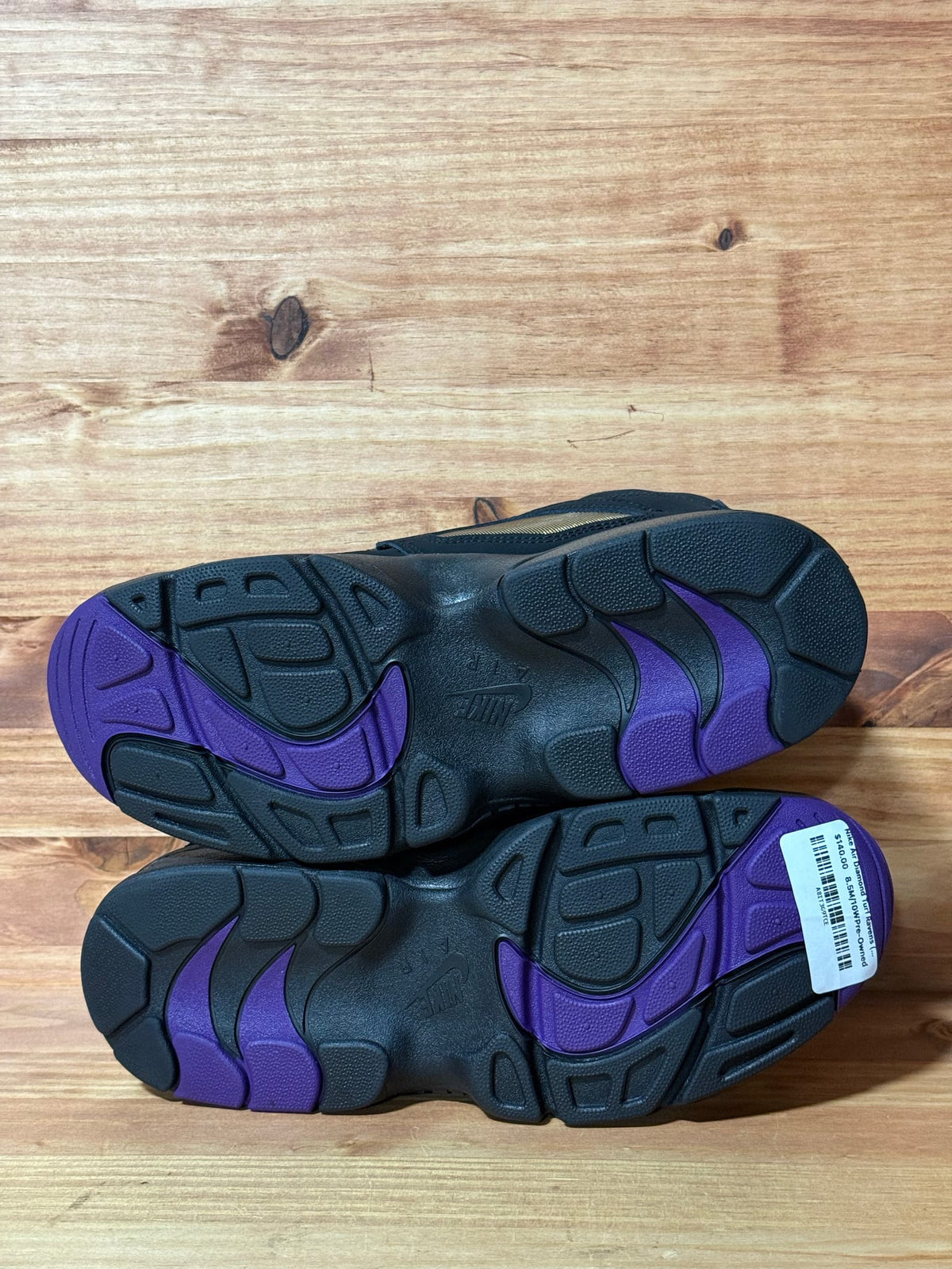 Nike Air Diamond Turf Ravens (2025) - Size 8.5