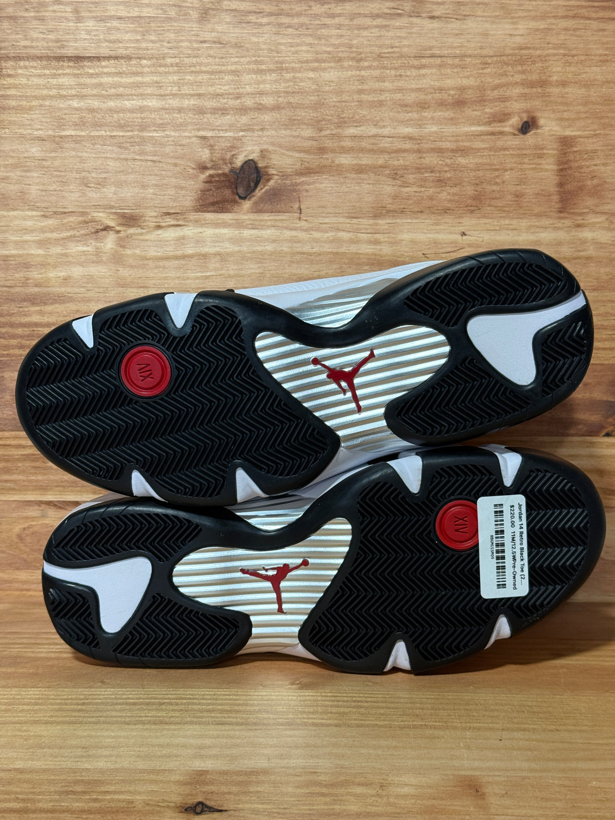 Jordan 14 Retro Black Toe (2024)