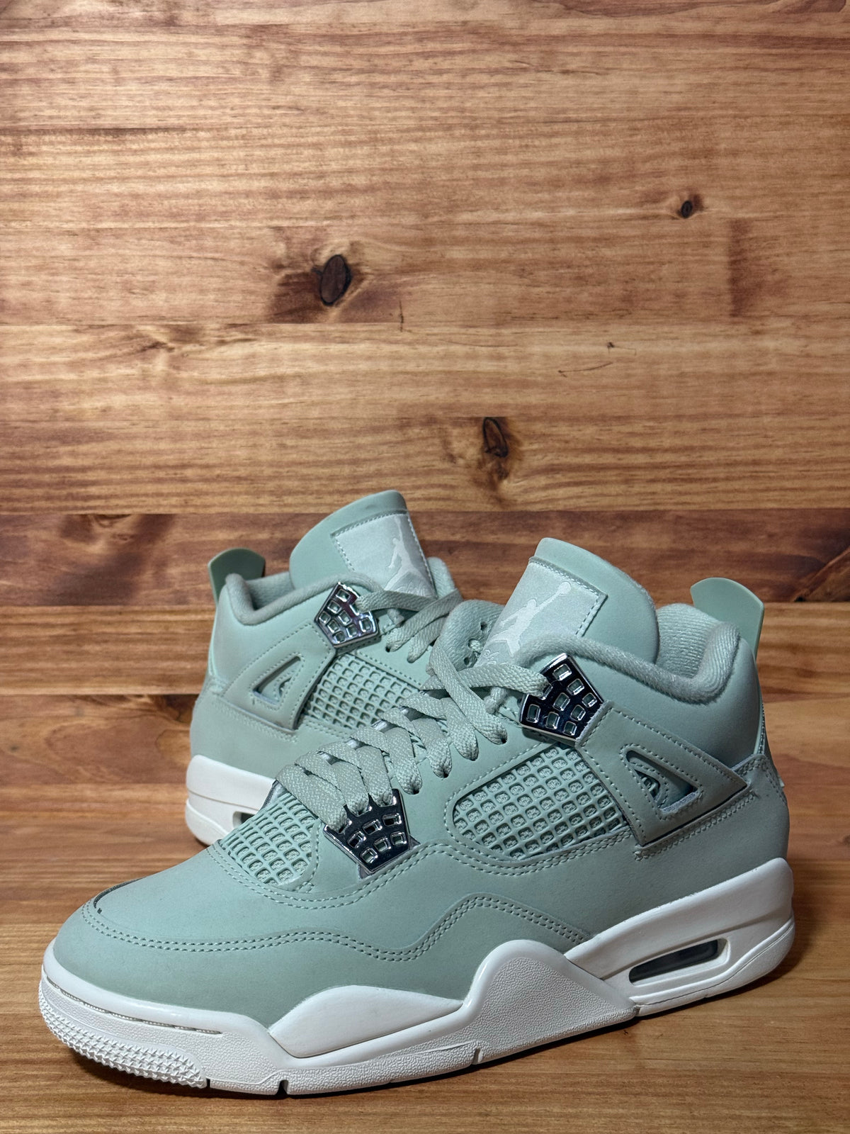 Jordan 4 Retro Seafoam Sail (Women's)