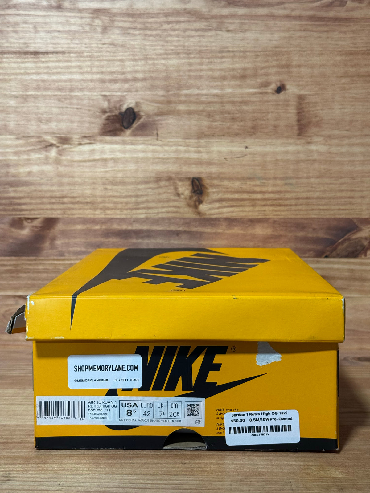 Jordan 1 Retro High OG Taxi