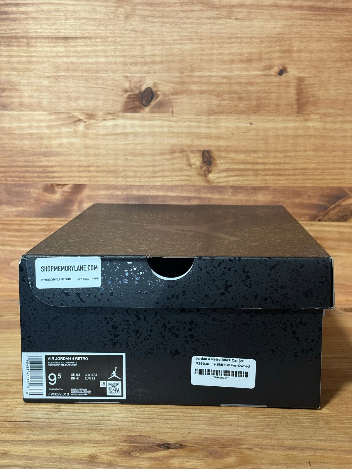Jordan 4 Retro Black Cat (2025)