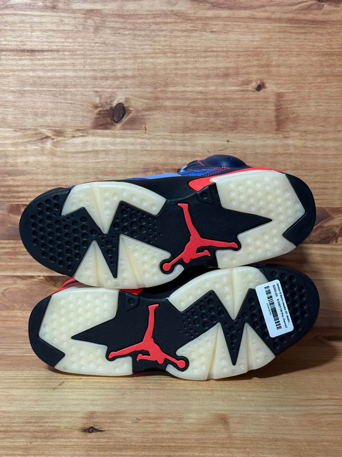 Jordan 6 Retro Awake NY Midnight Navy - Size 9.5
