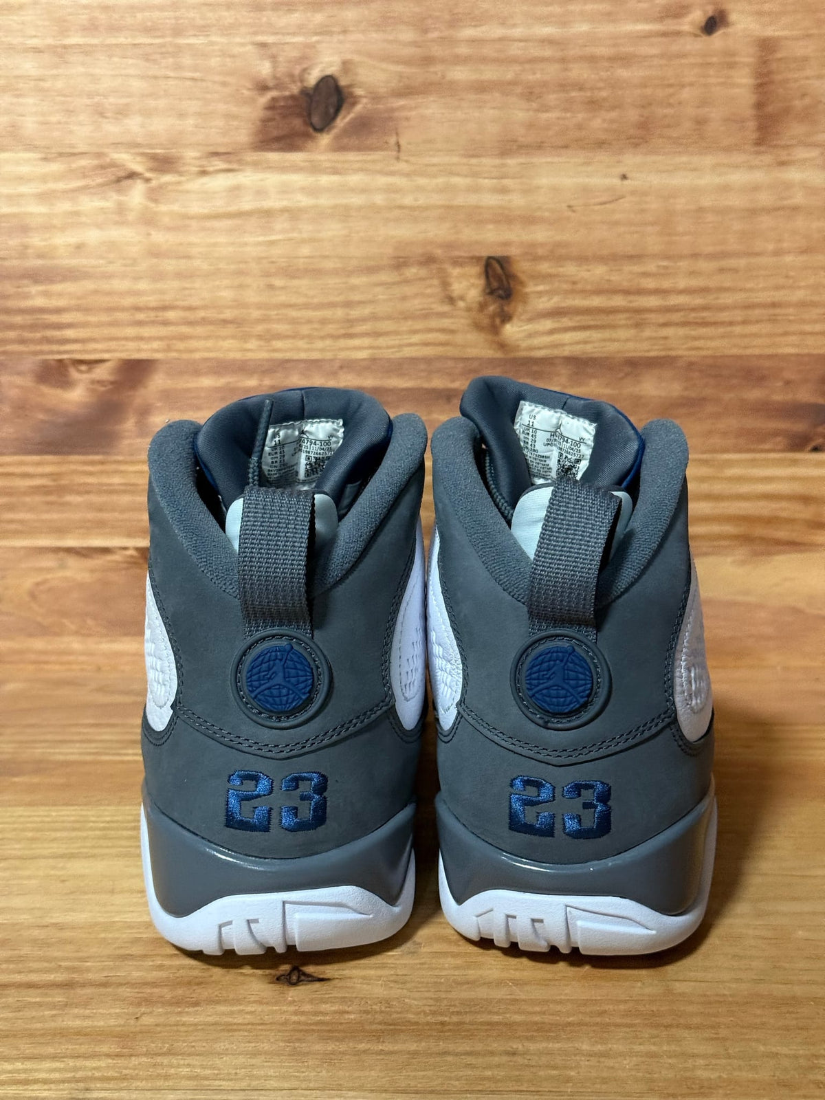 Jordan 9 Retro Flint Grey French Blue (2026) - Size 11