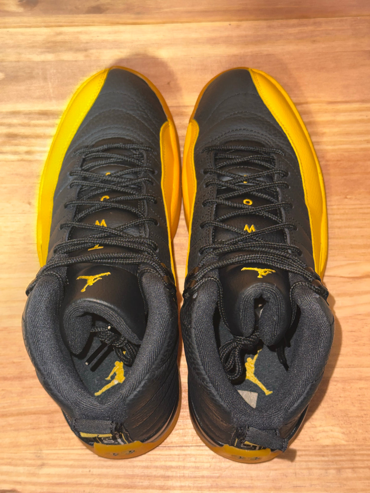 Jordan 12 Retro Black University Gold