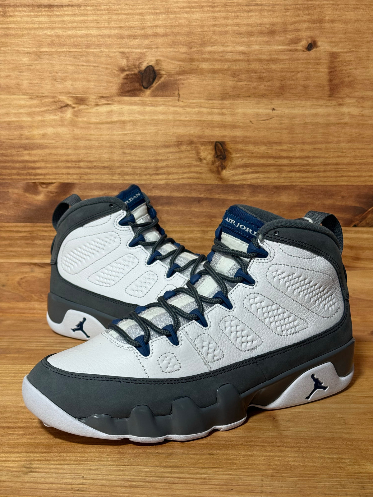 Jordan 9 Retro Flint Grey French Blue (2026)
