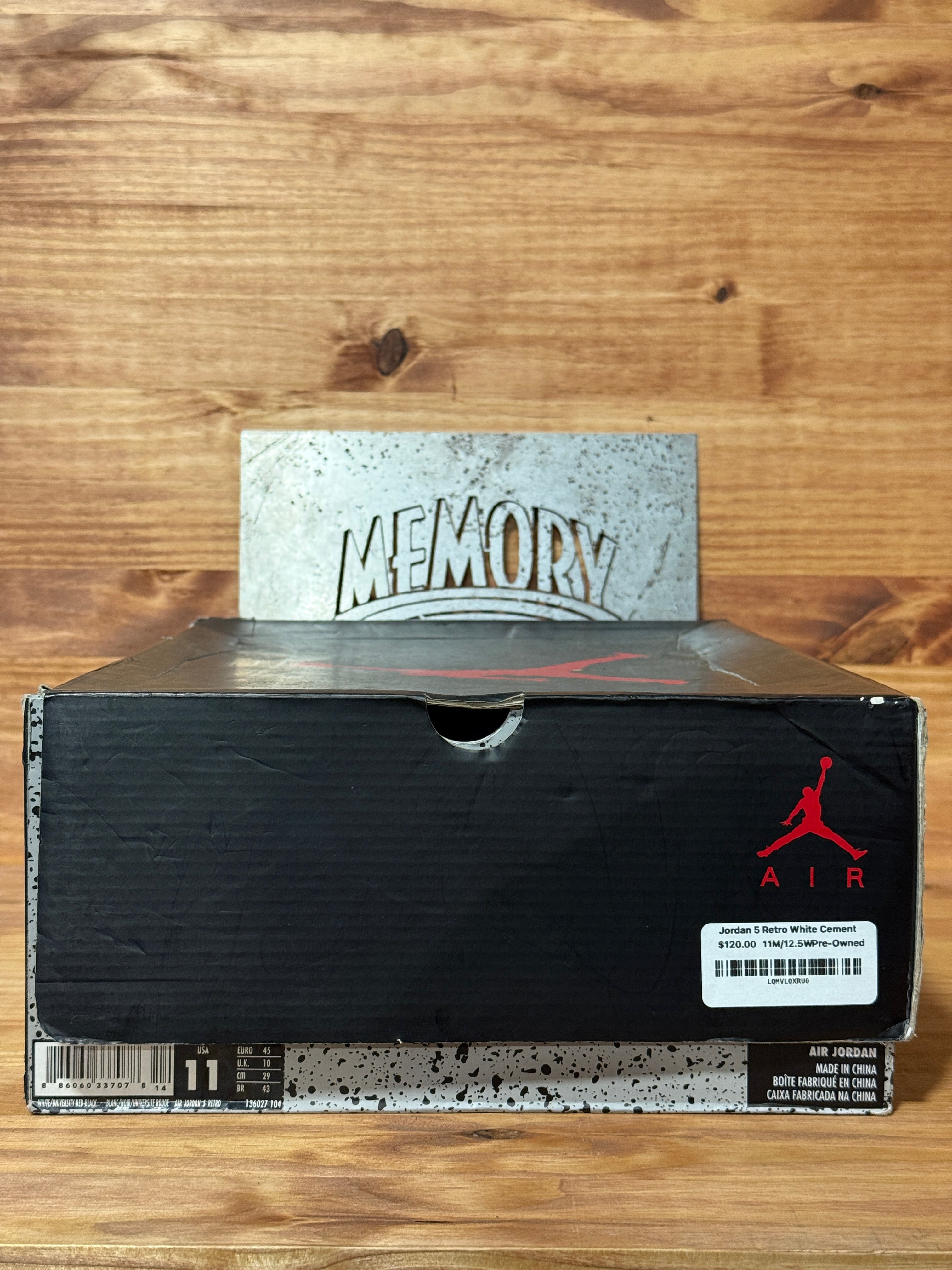 Jordan 5 Retro White Cement