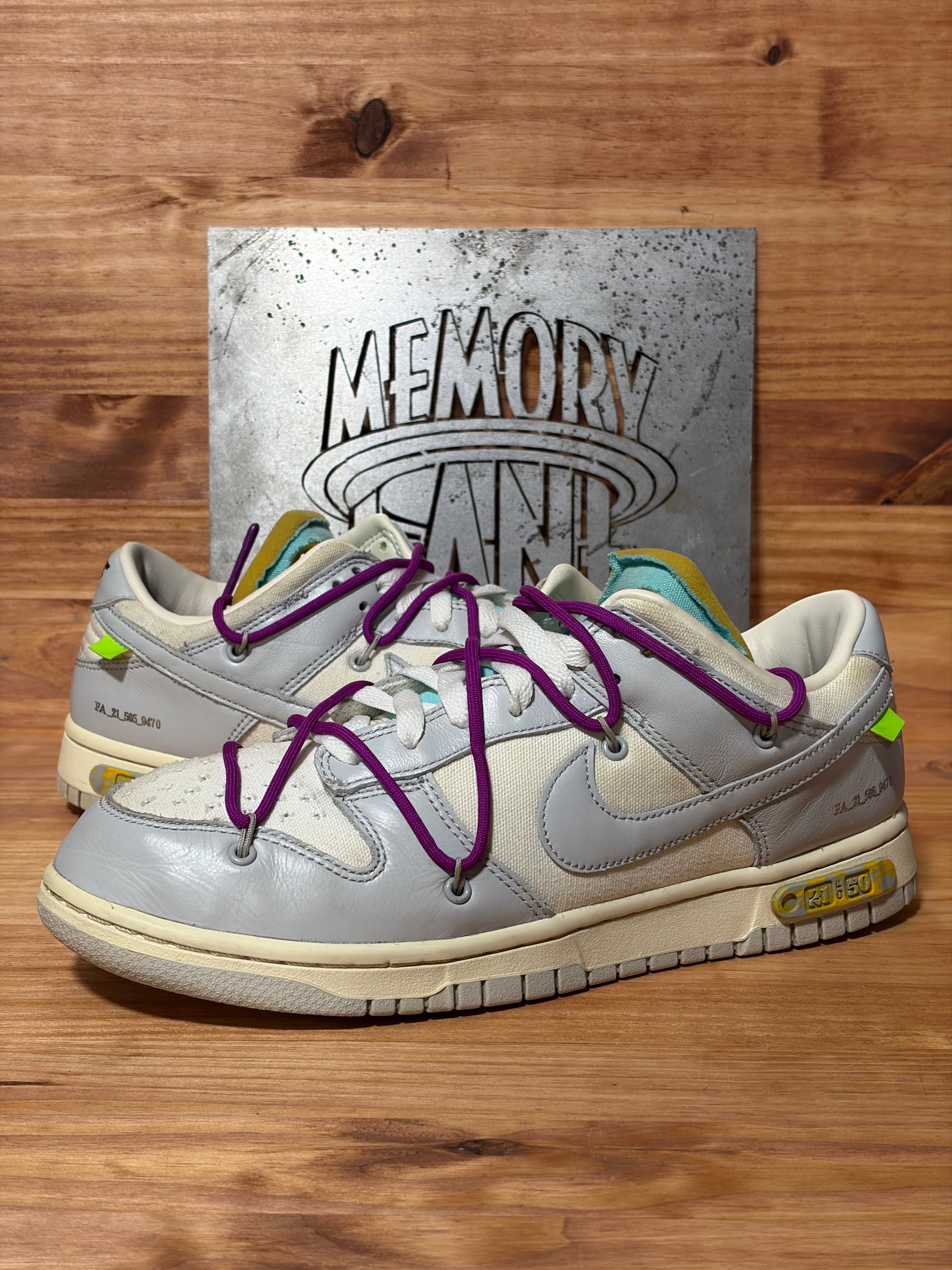 Nike Dunk Low Off-White Lot 21