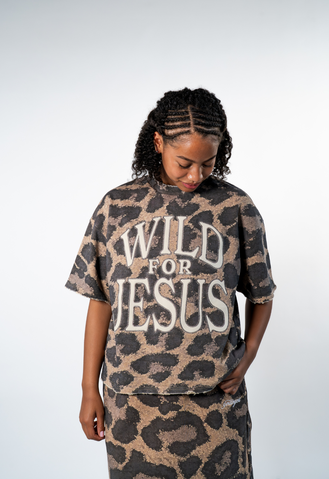 "WILD FOR JESUS" TEE