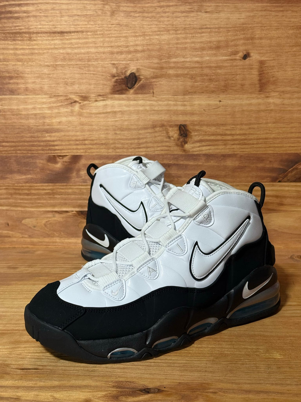 Nike Air Max Uptempo 95 White Black Teal - Size 11