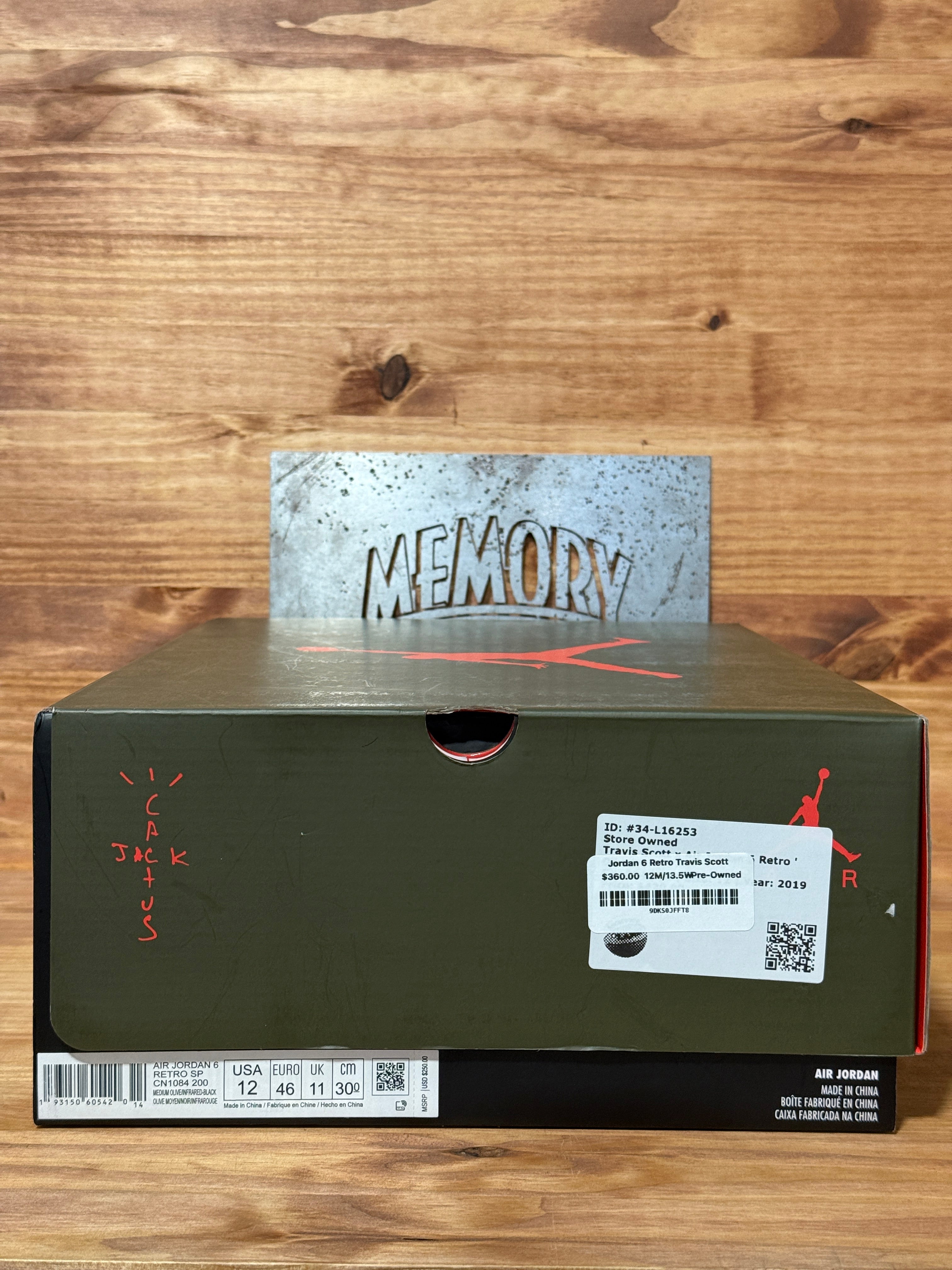 Jordan 6 Retro Travis Scott