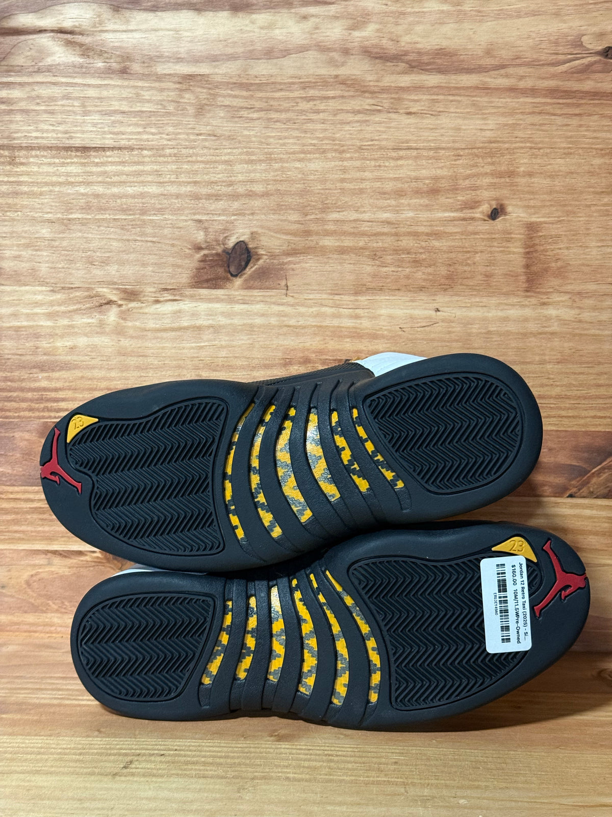 Jordan 12 Retro Taxi (2025) - Size 10