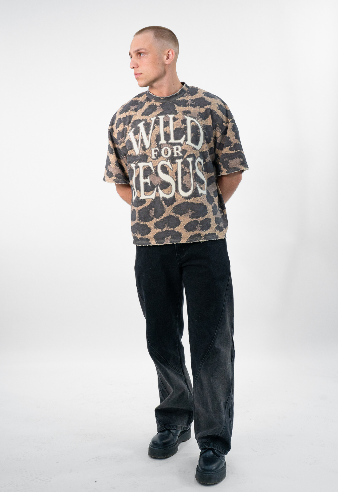 "WILD FOR JESUS" TEE