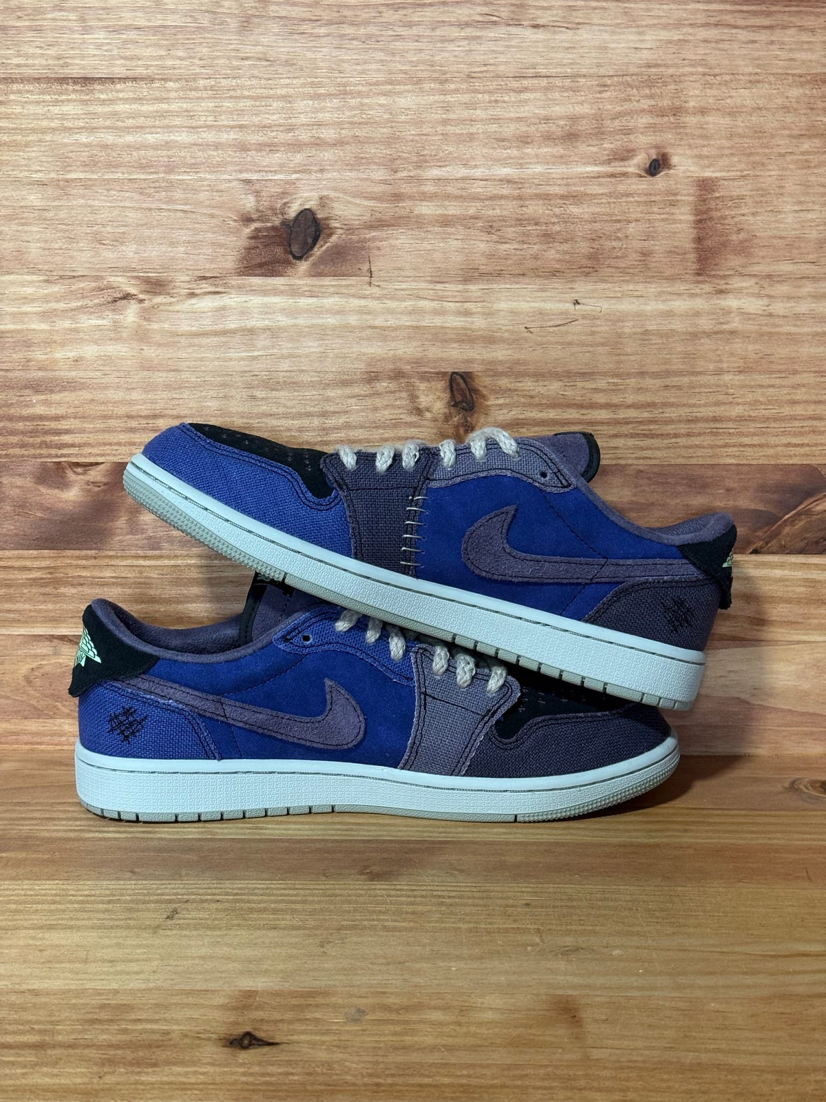 Jordan 1 Retro Low OG Zion Williamson Voodoo Alternate - Size 9.5