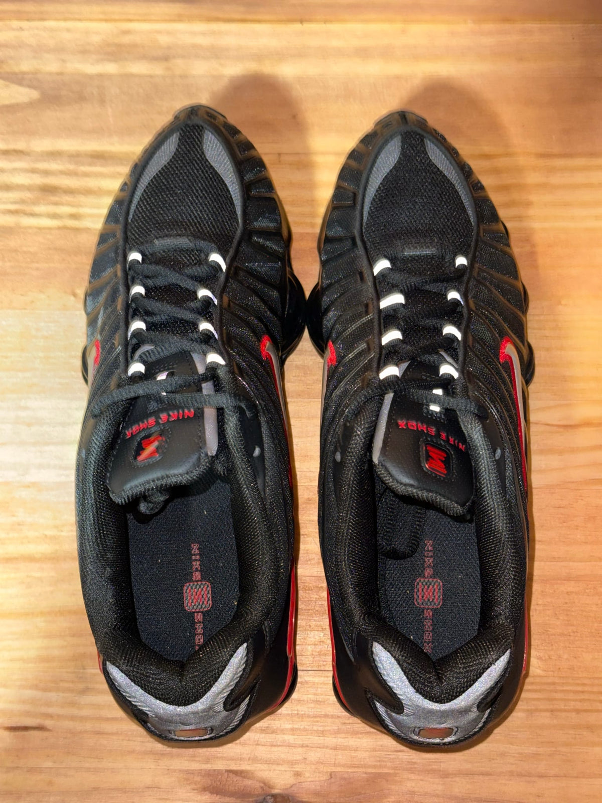 Nike Shox TL Black University Red - Size 11