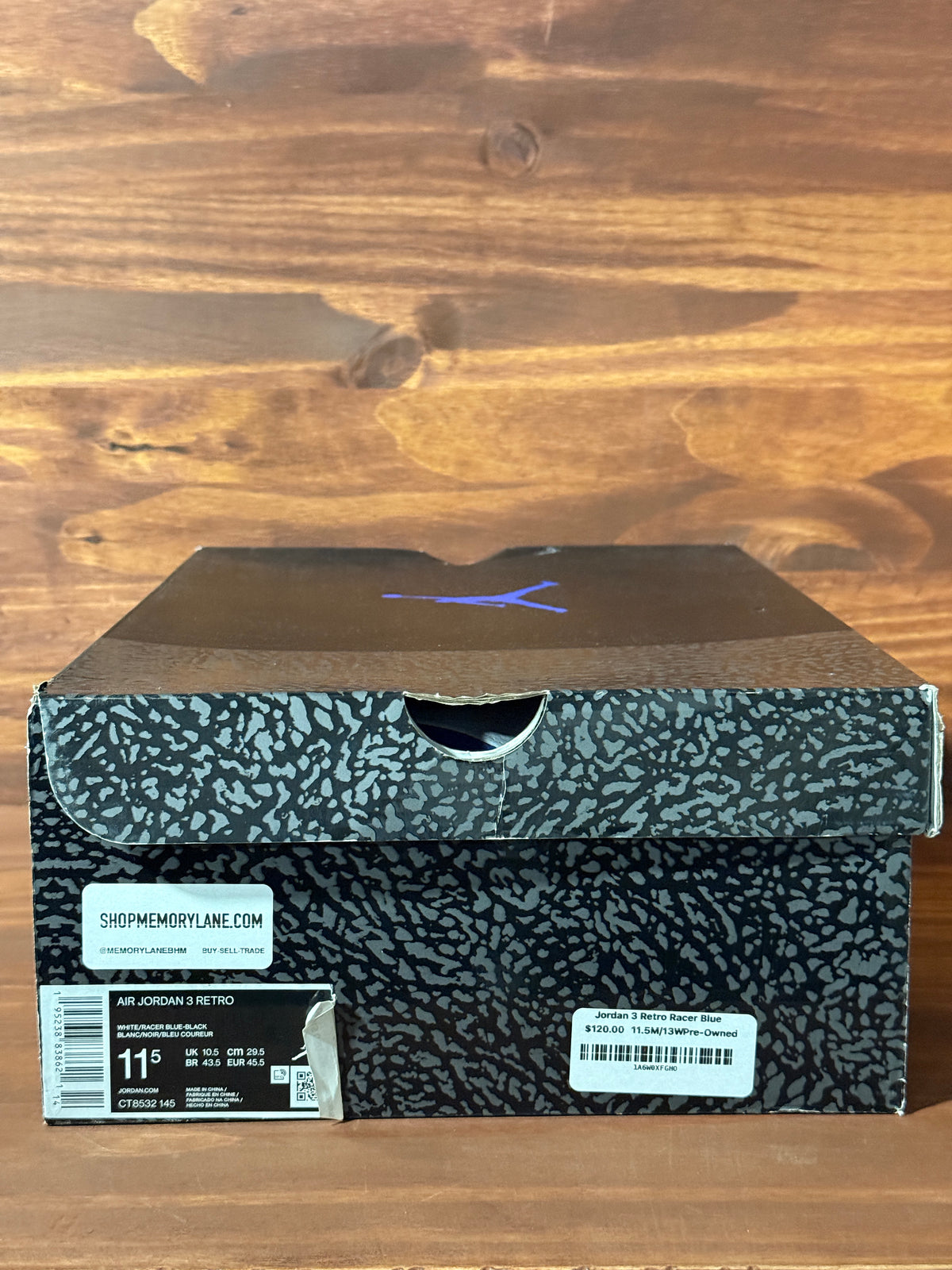 Jordan 3 Retro Racer Blue