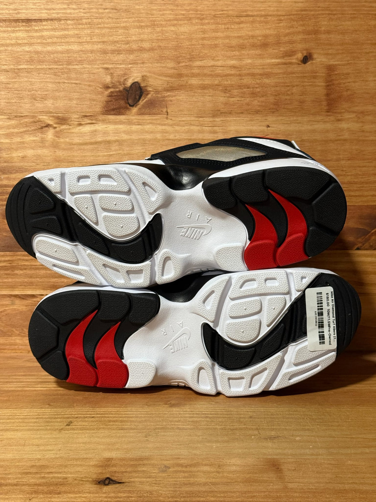 Nike Air Diamond Turf 49ers (2025) - Size