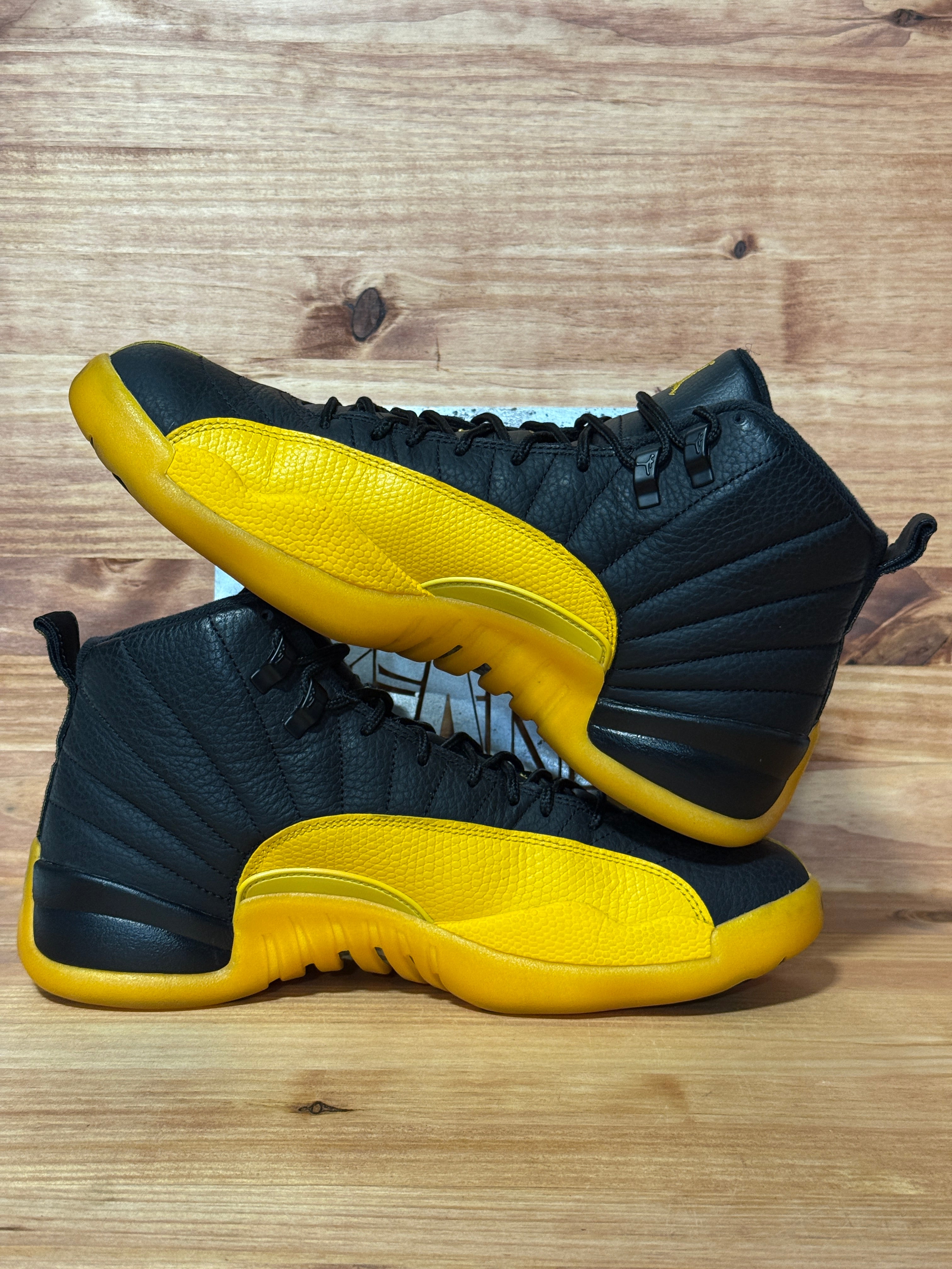 Jordan 12 Retro Black University Gold