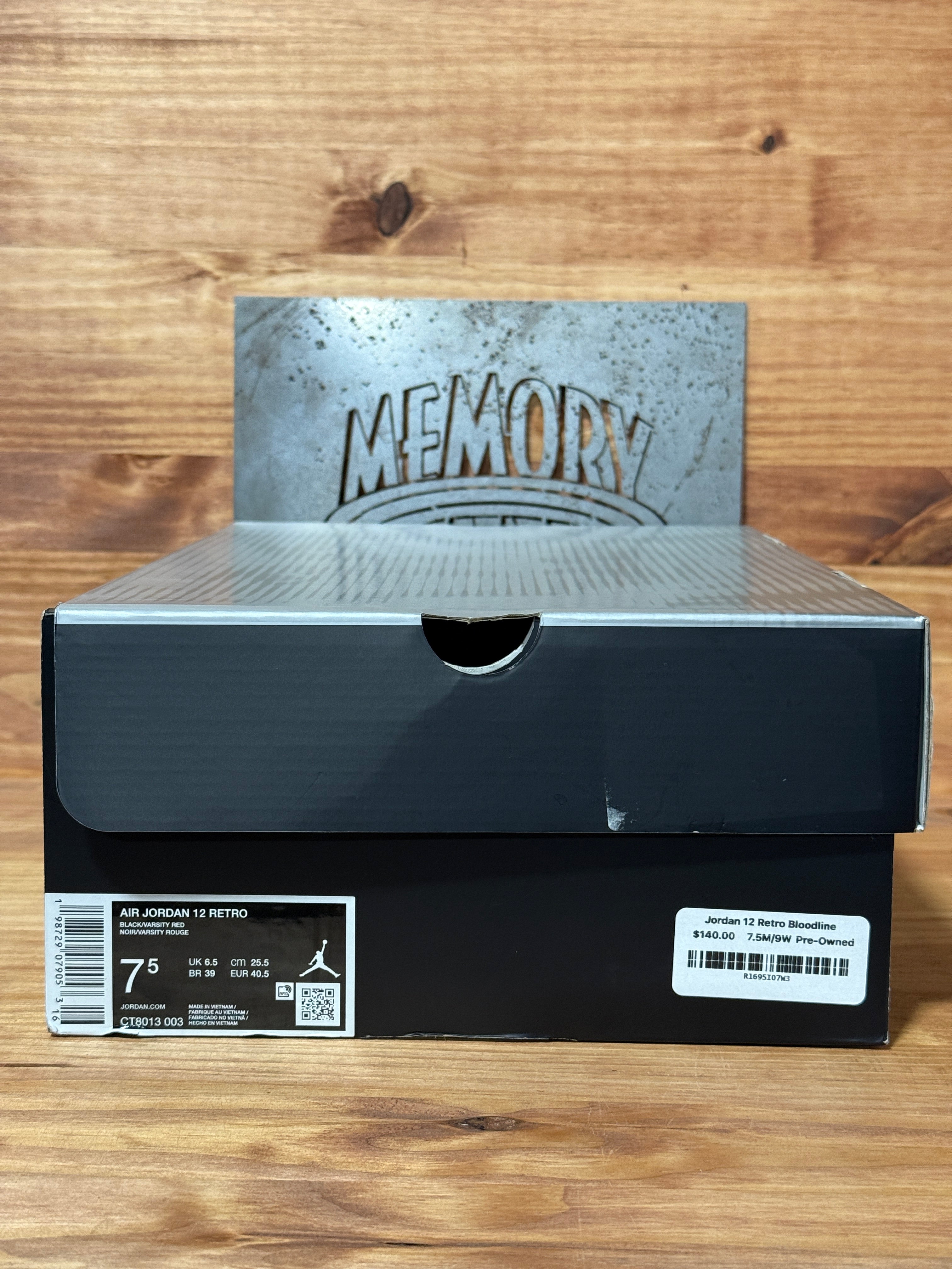 Jordan 12 Retro Bloodline