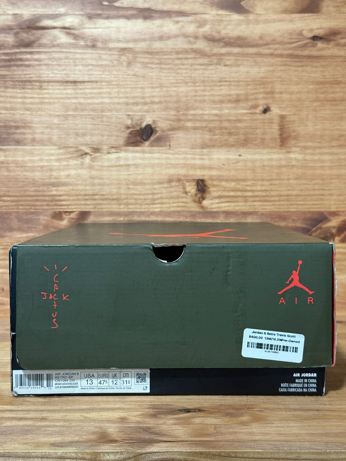 Jordan 6 Retro Travis Scott