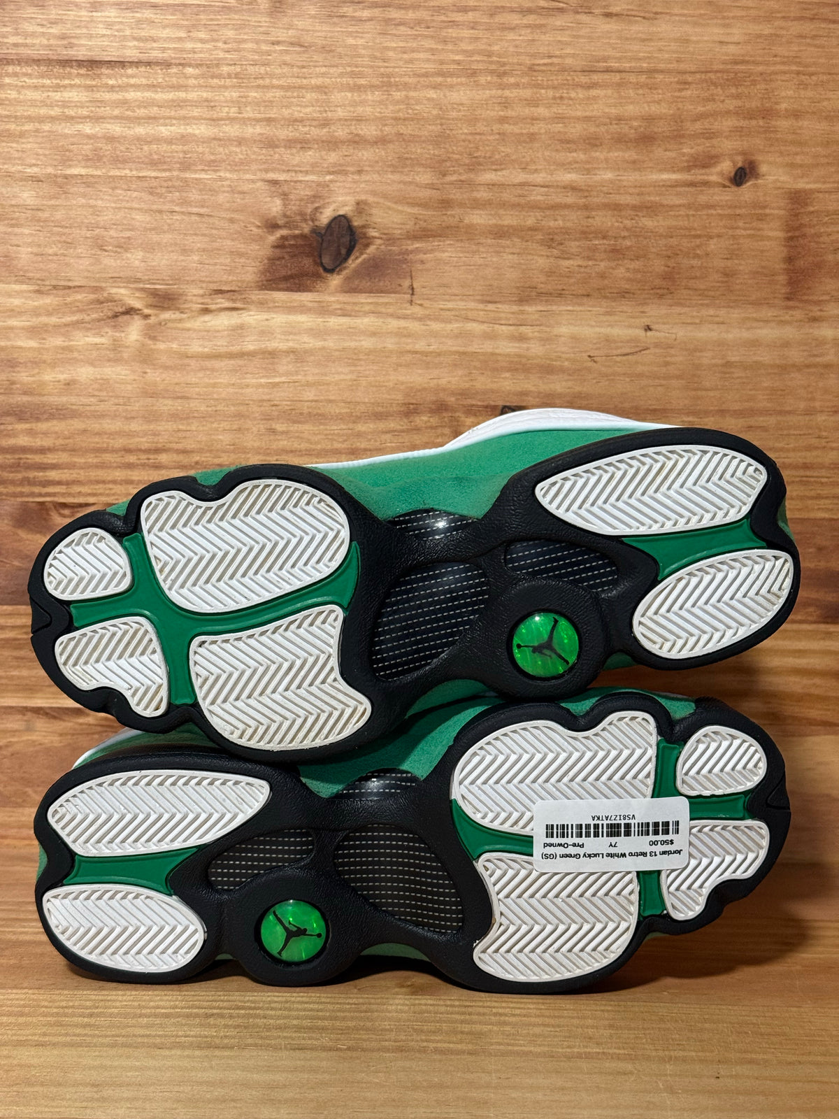 Jordan 13 Retro White Lucky Green (GS)