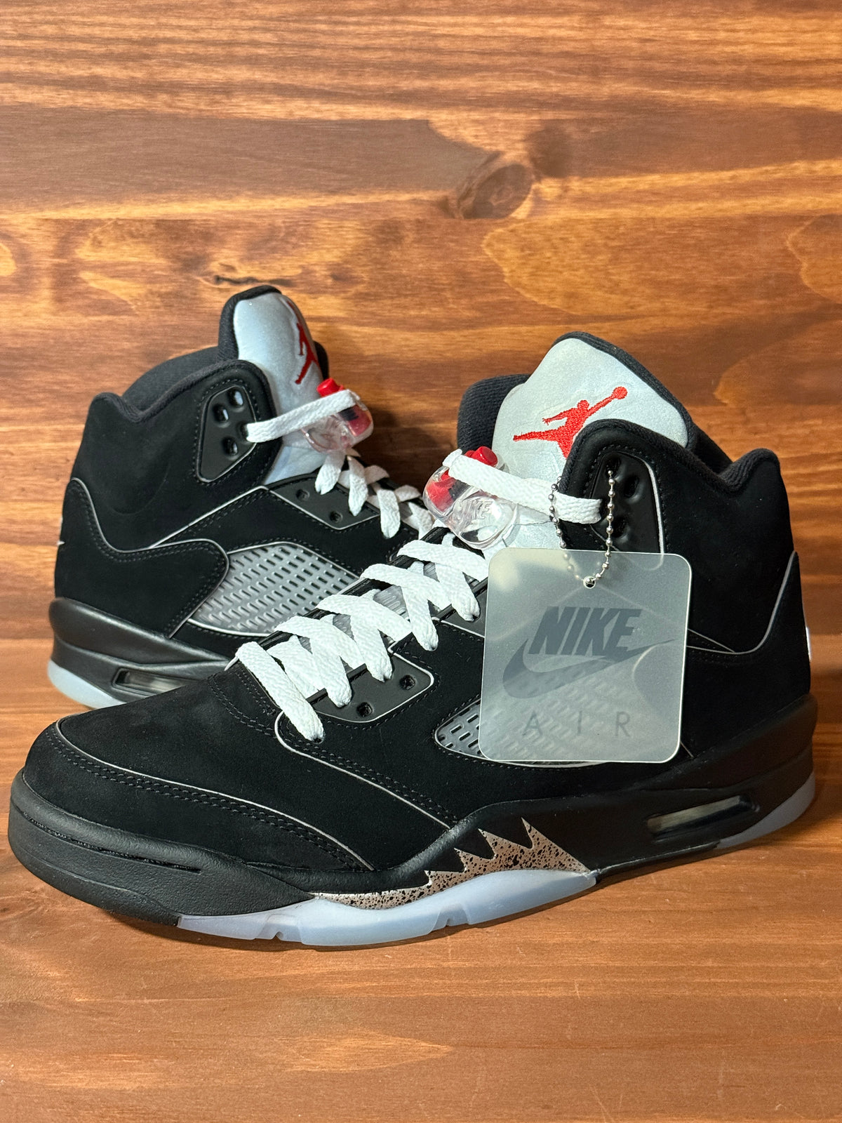 Jordan 5 Retro OG Black Metallic Reimagined Size 8.5