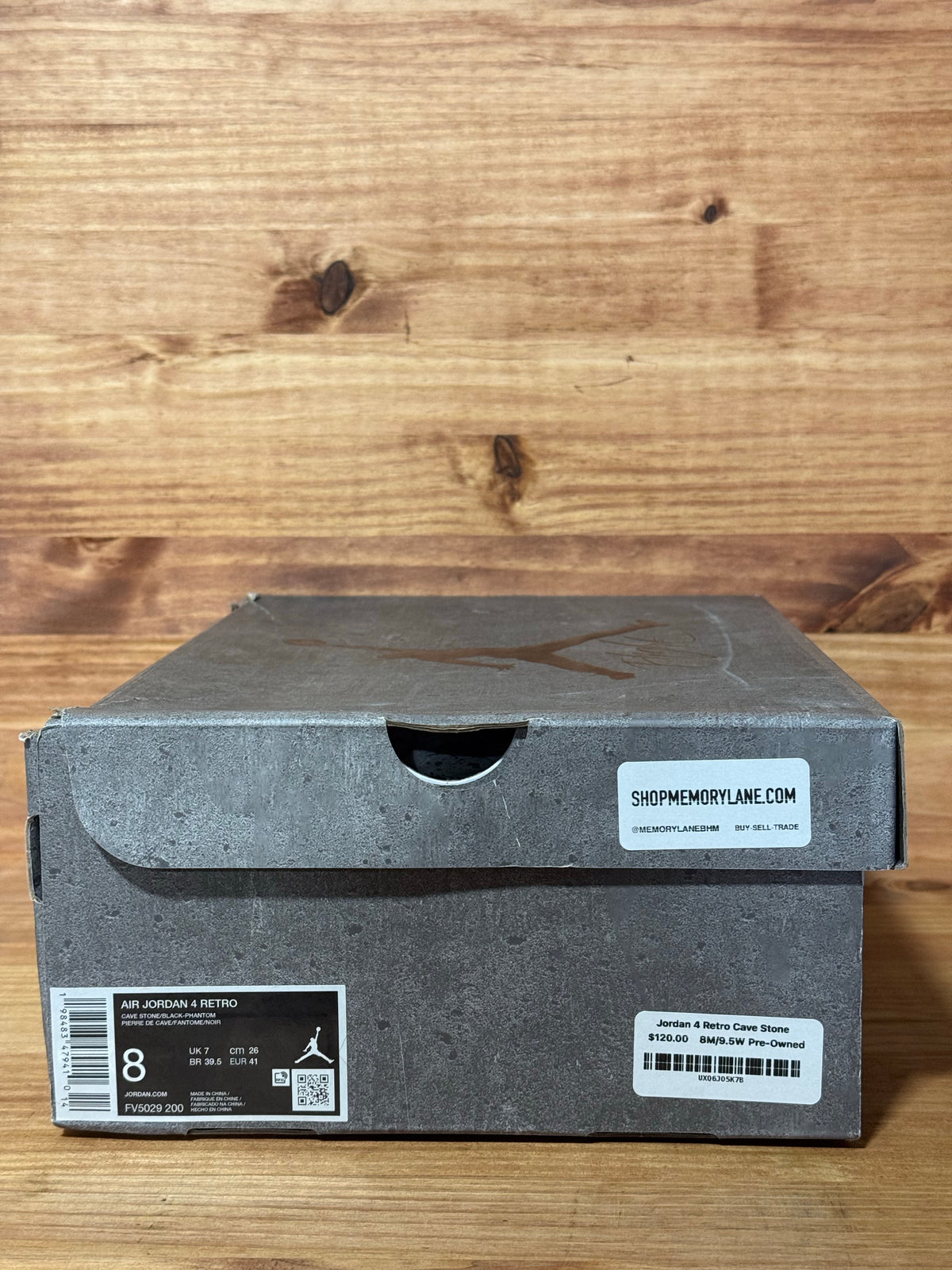 Jordan 4 Retro Cave Stone