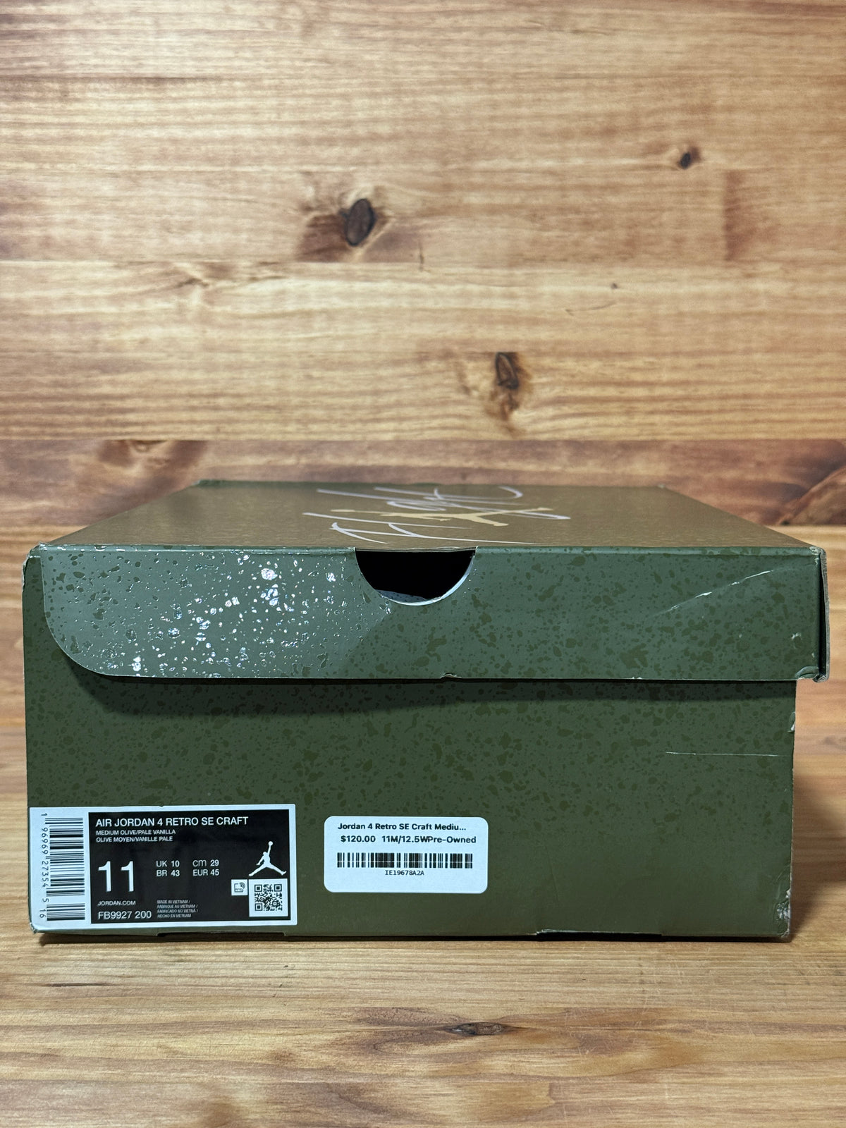 Jordan 4 Retro SE Craft Medium Olive