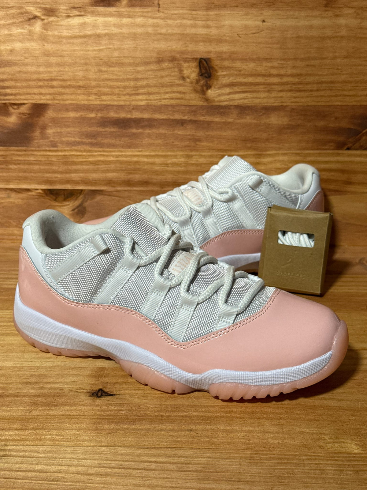 Jordan 11 Retro Low Legend Pink (Women's) - size 8W/6.5Y