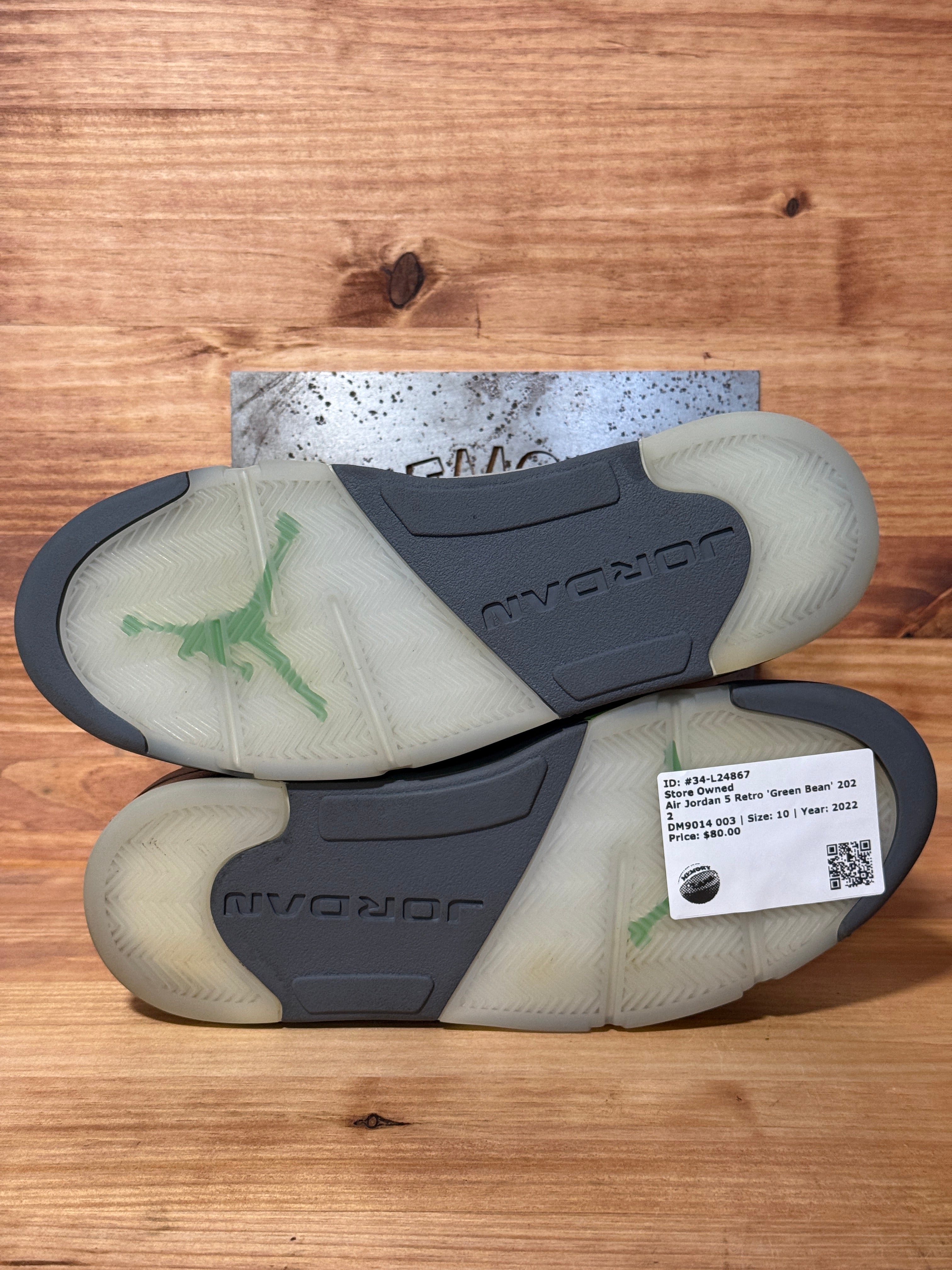 Jordan 5 Retro Green Bean (2022)