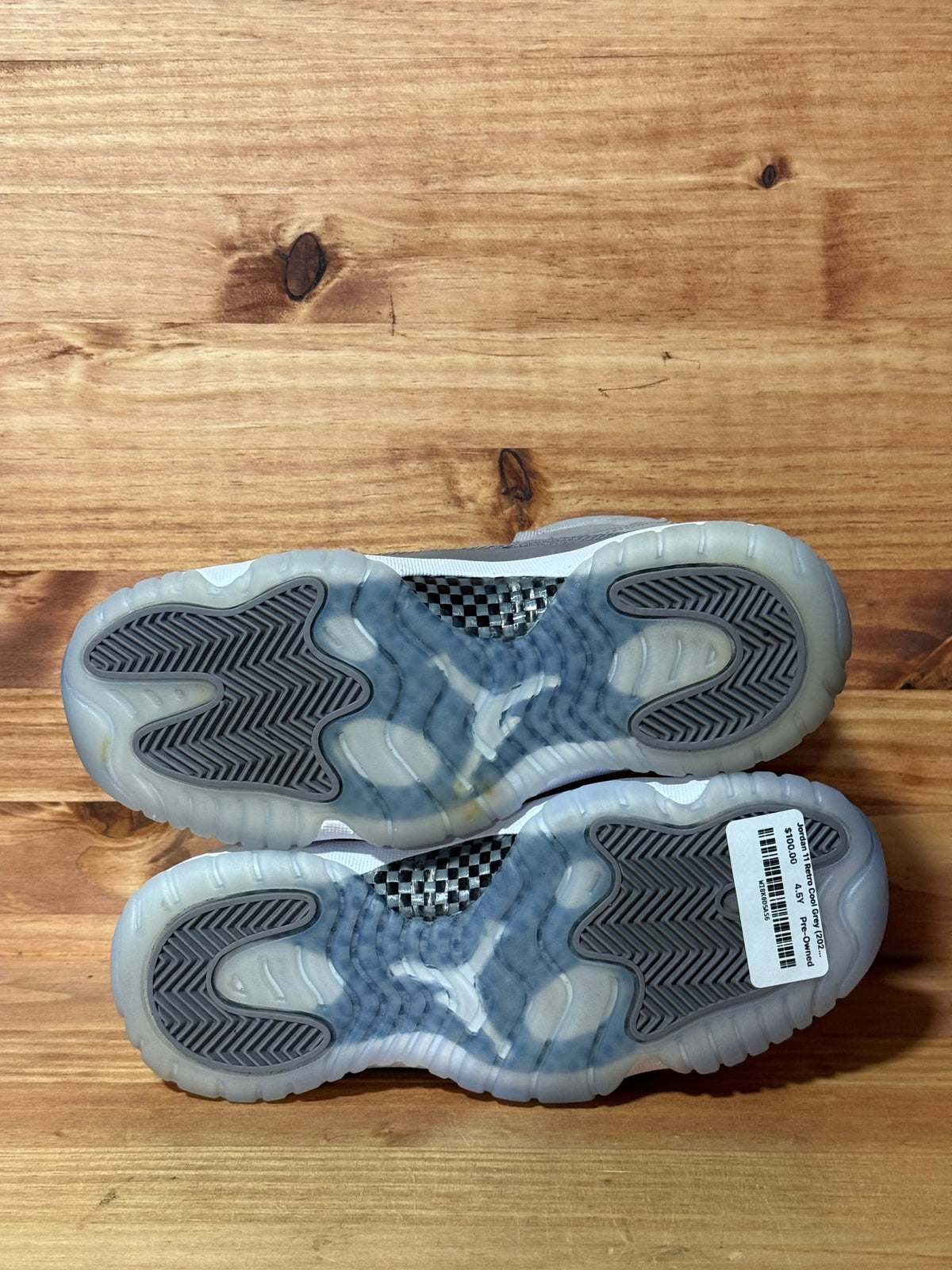 Jordan 11 Retro Cool Grey (2021) (GS) - 4.5Y