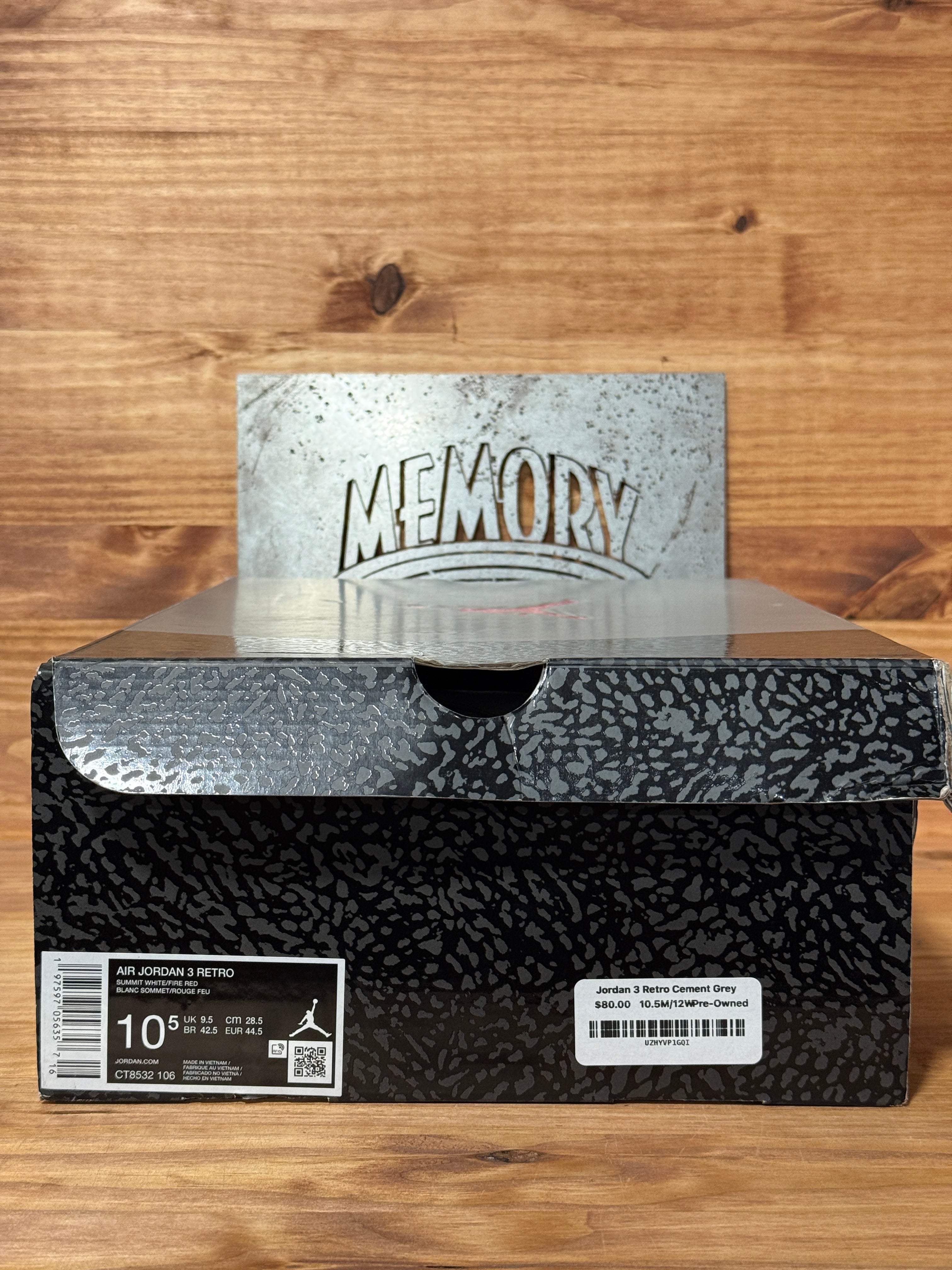 Jordan 3 Retro Cement Grey