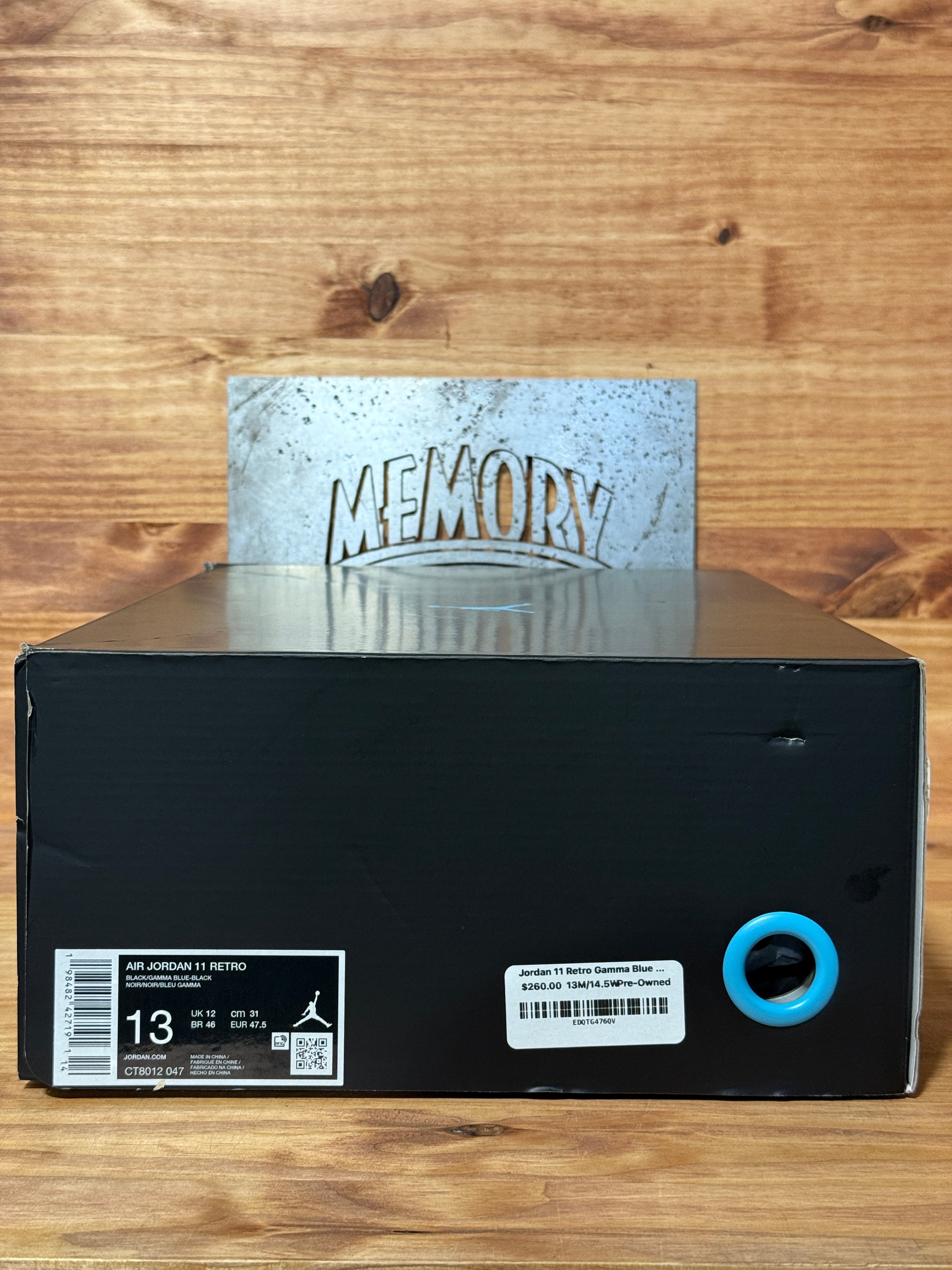Jordan 11 Retro Gamma Blue (2025)