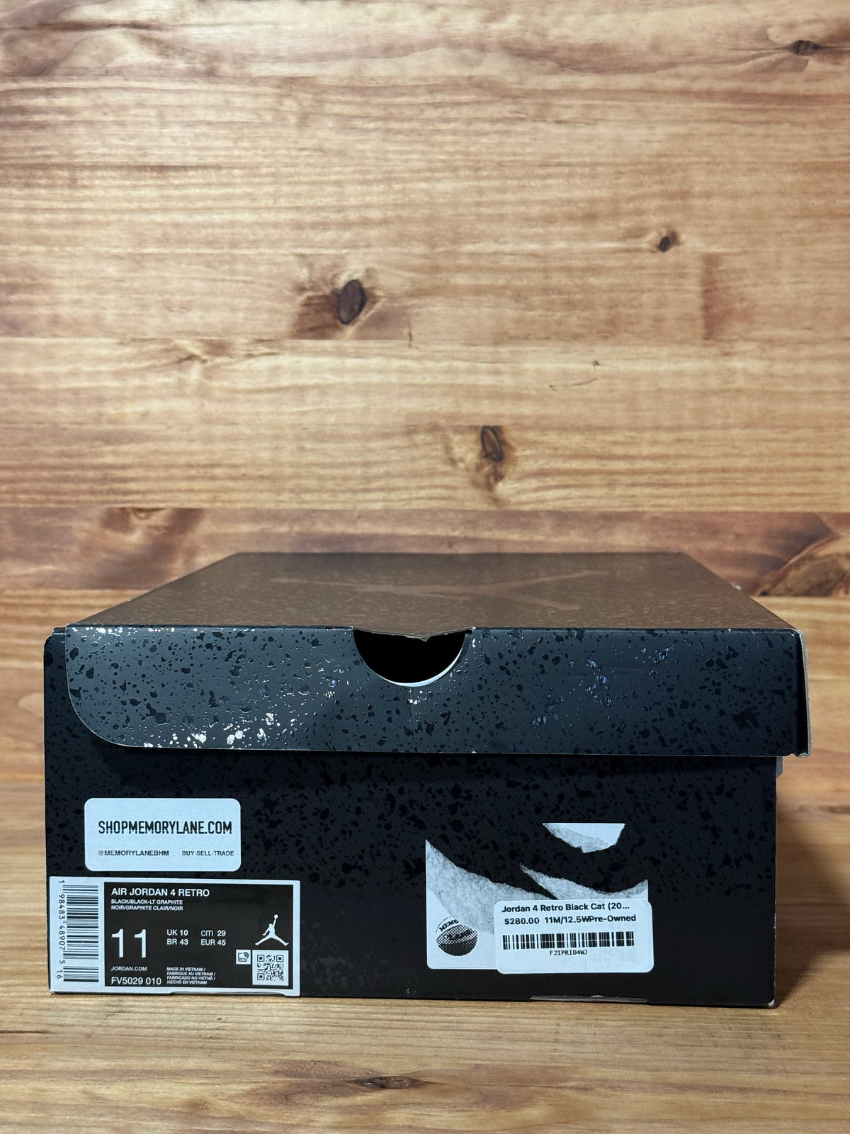 Jordan 4 Retro Black Cat (2025)