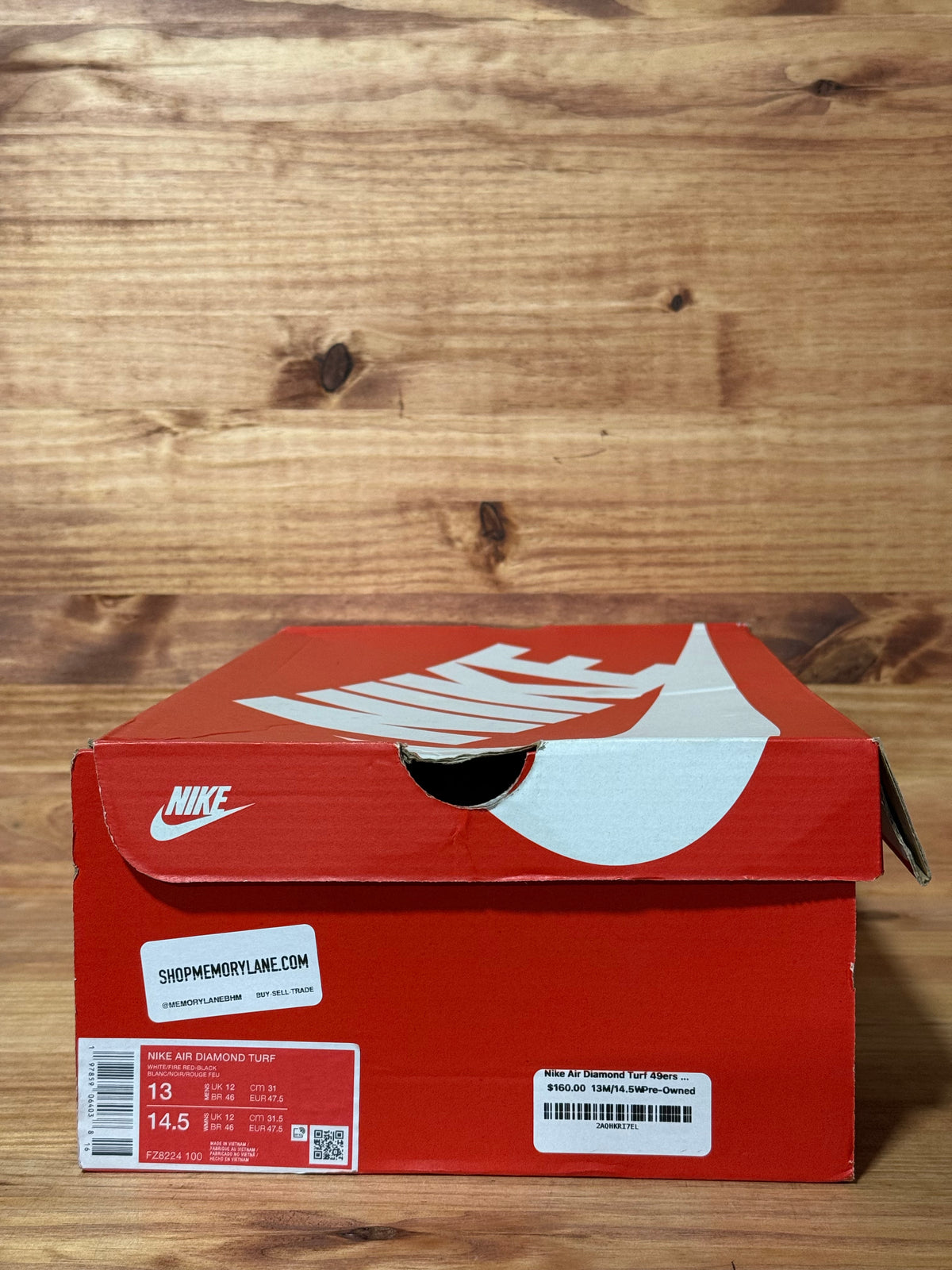 Nike Air Diamond Turf 49ers (2025)