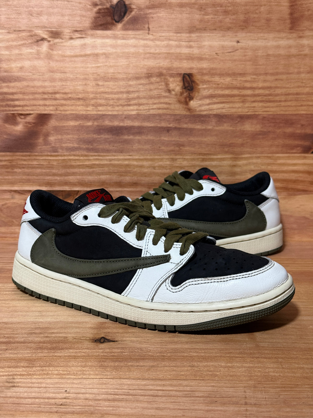 Jordan 1 Retro Low OG SP Travis Scott Olive (Women's)