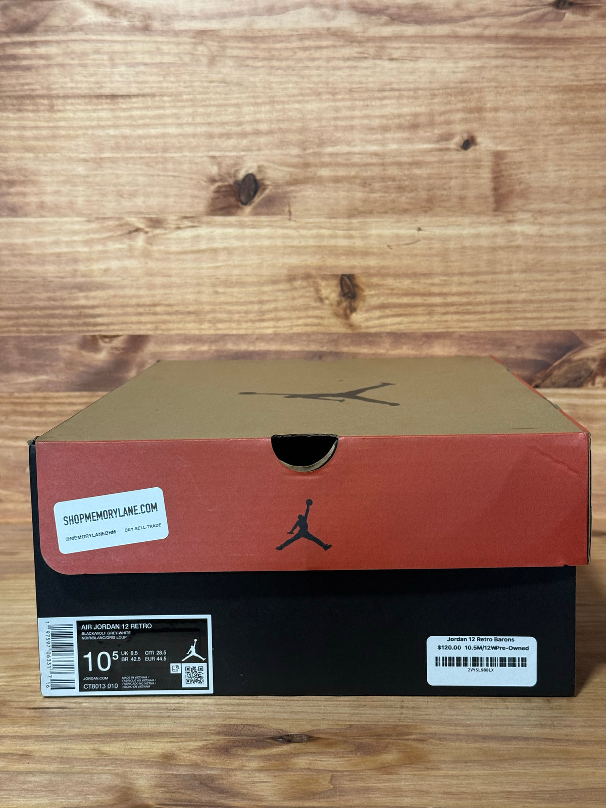 Jordan 12 Retro Barons