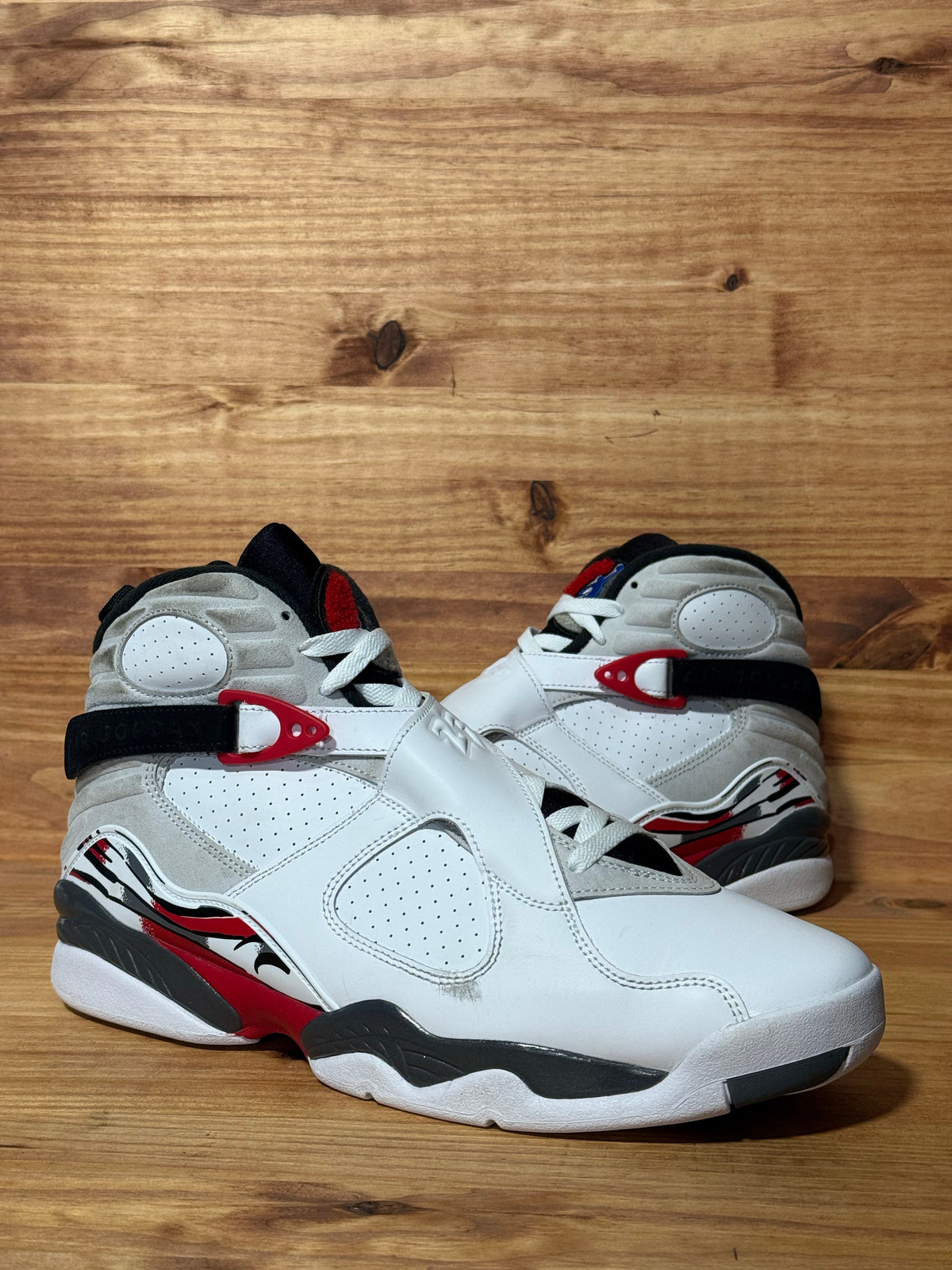 Jordan 8 Retro White True Red (2025)