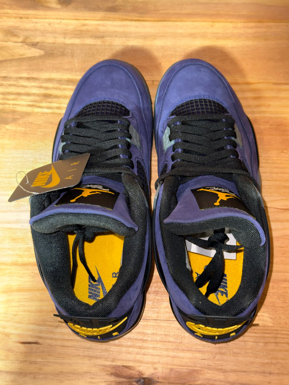 Jordan 4 Retro Lakers - Size 11.5