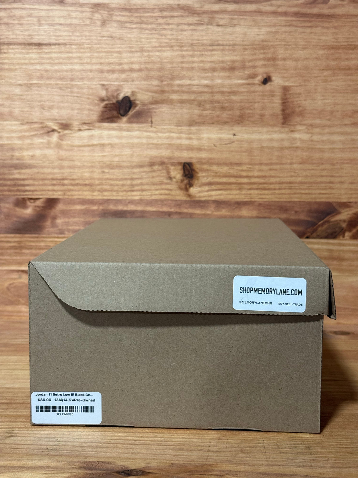 Jordan 11 Retro Low IE Black Cement