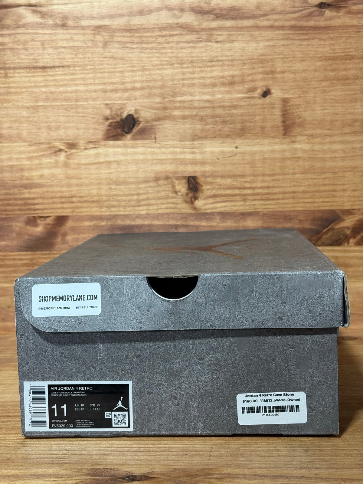 Jordan 4 Retro Cave Stone